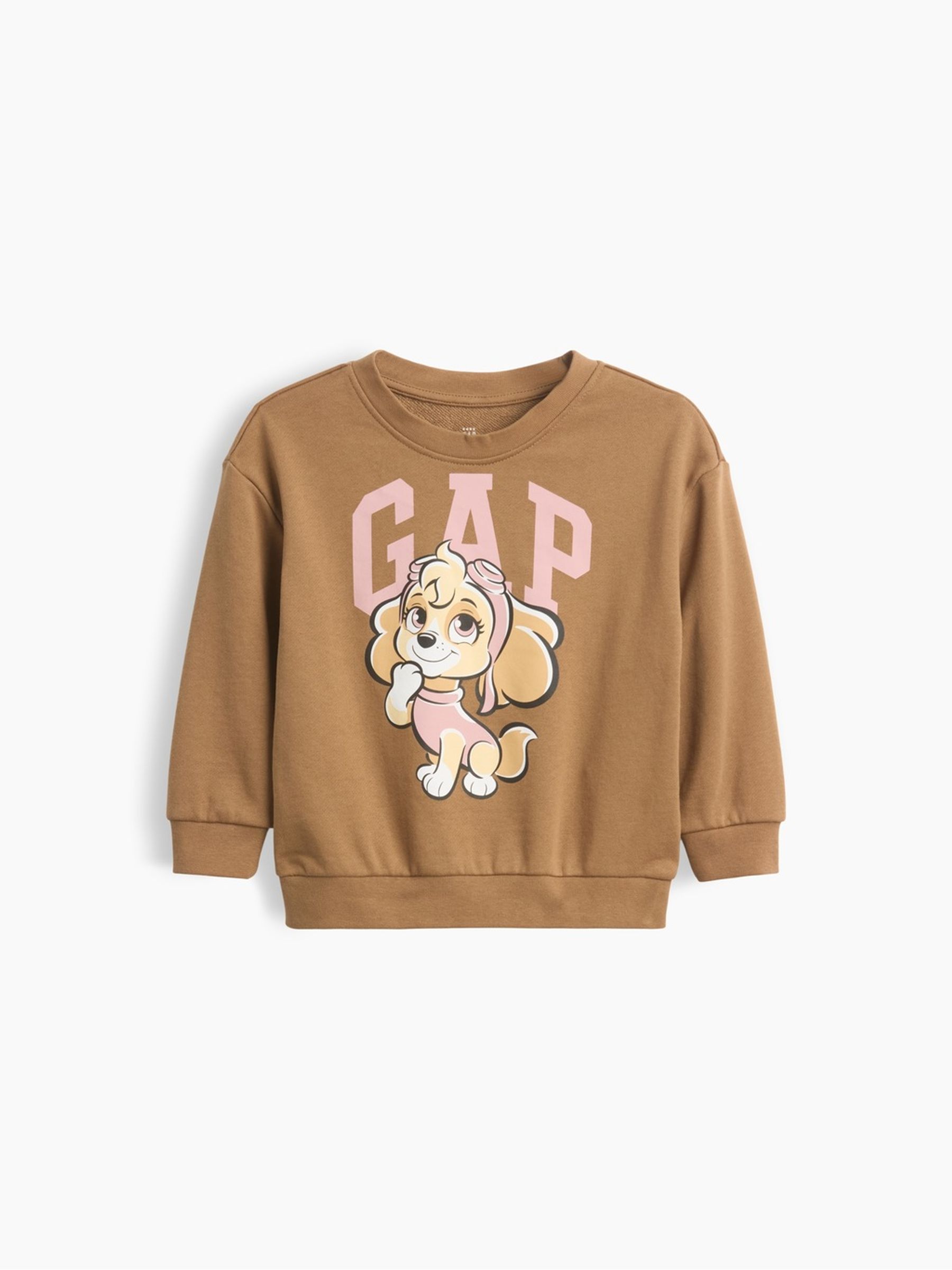 Brown Skye Vintage Soft French Terry Paw Patrol Sweatshirt - Image 1 of 2 Brown Skye Vintage Soft French Terry Paw Patrol Sweatshirt - Image 1 of 2