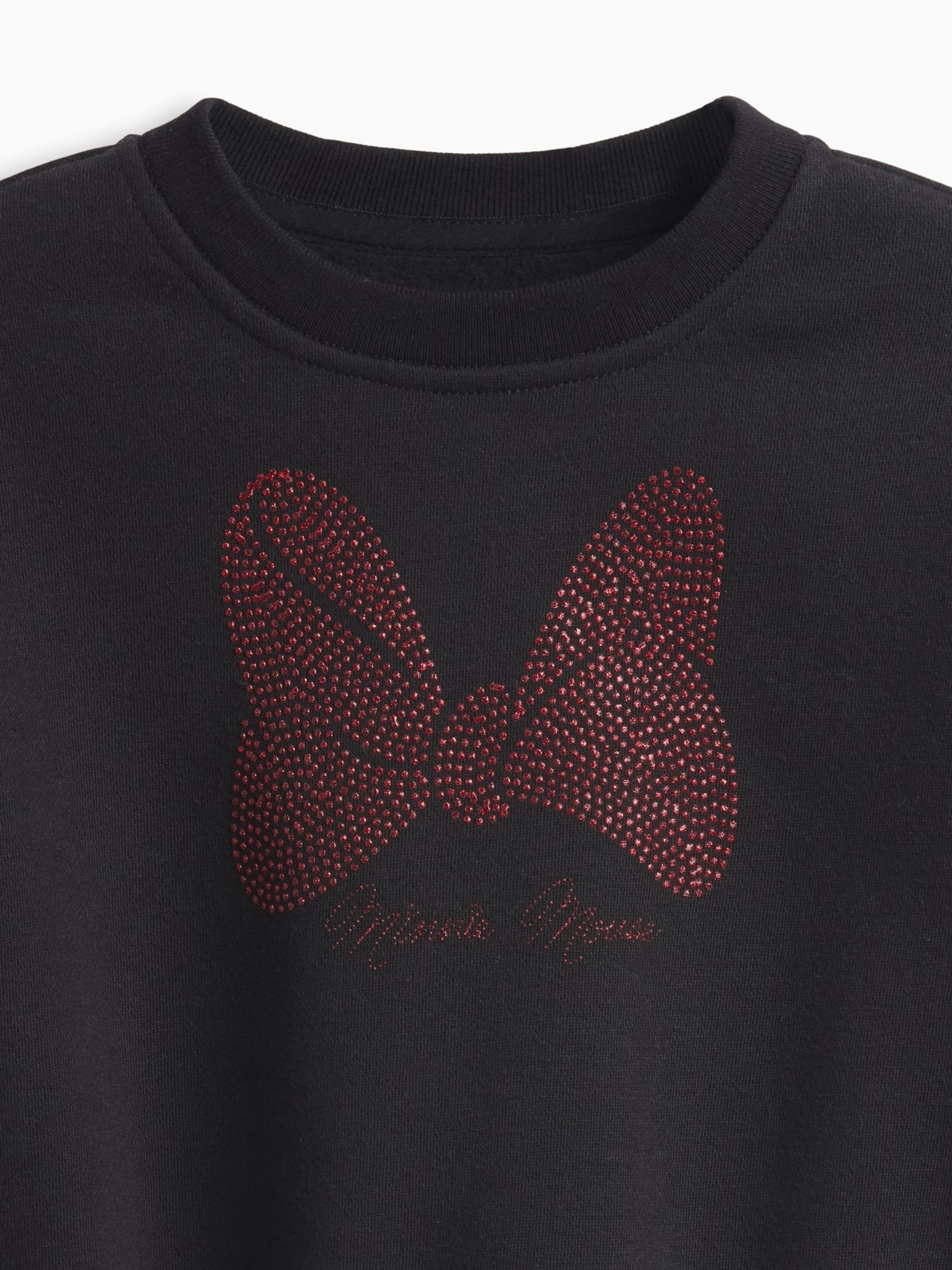Black MInnie Mouse Disney Logo Sweatshirt - Image 3 of 3