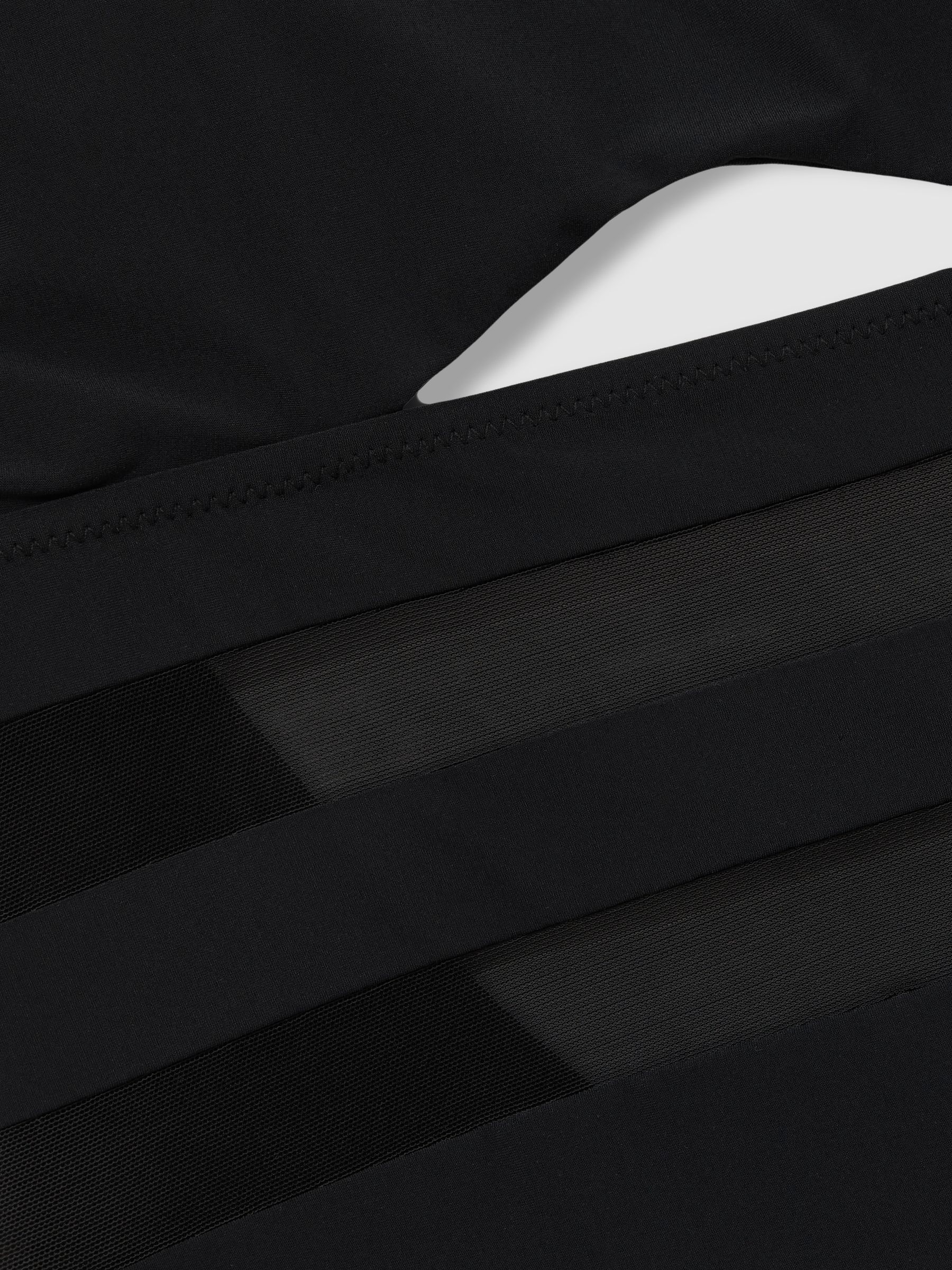 Underwired Bandeau Cut-Out Swimsuit in Black - Image 4 of 4