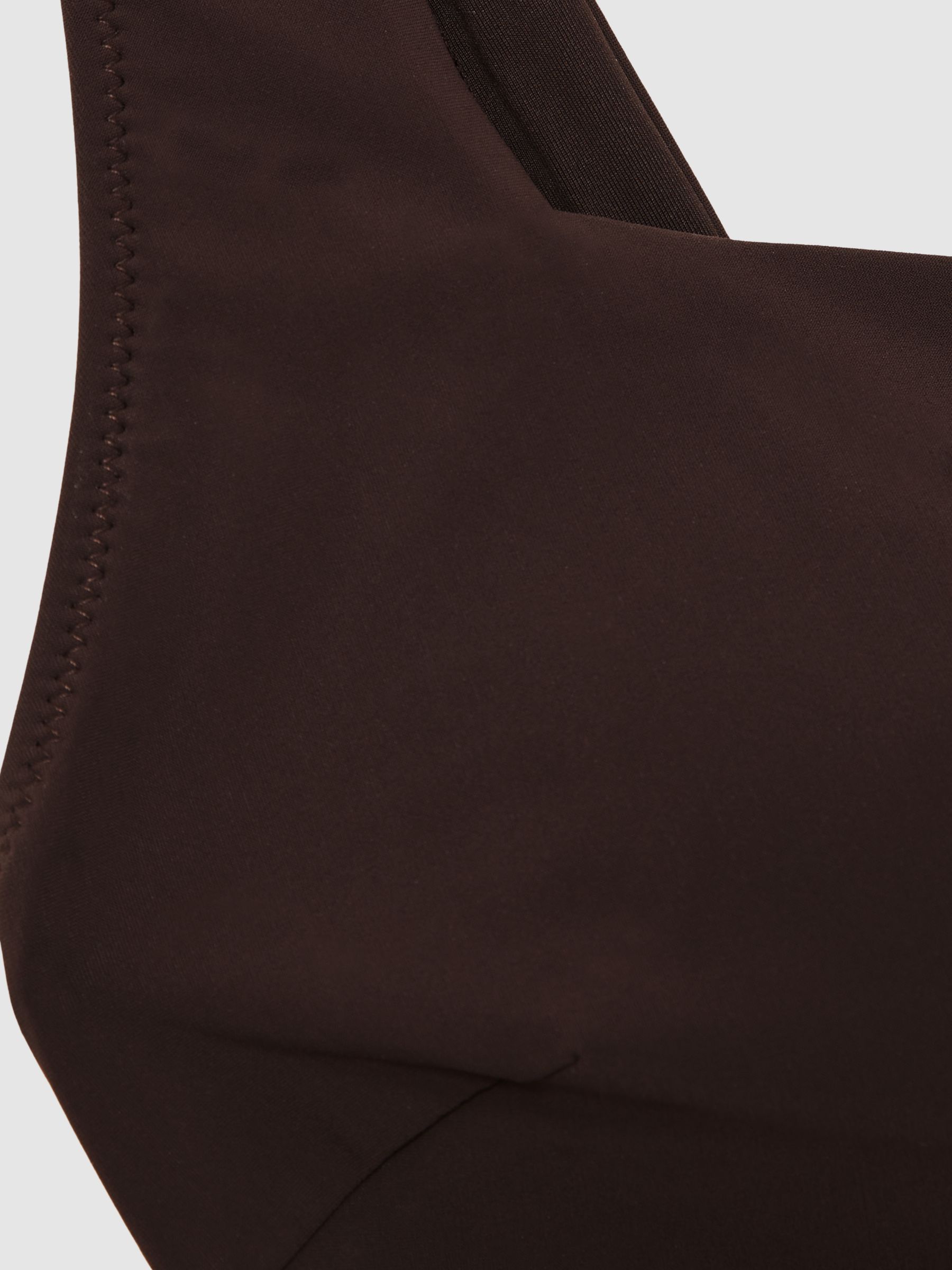 V-Front Bikini Top in Mocha - Image 6 of 6