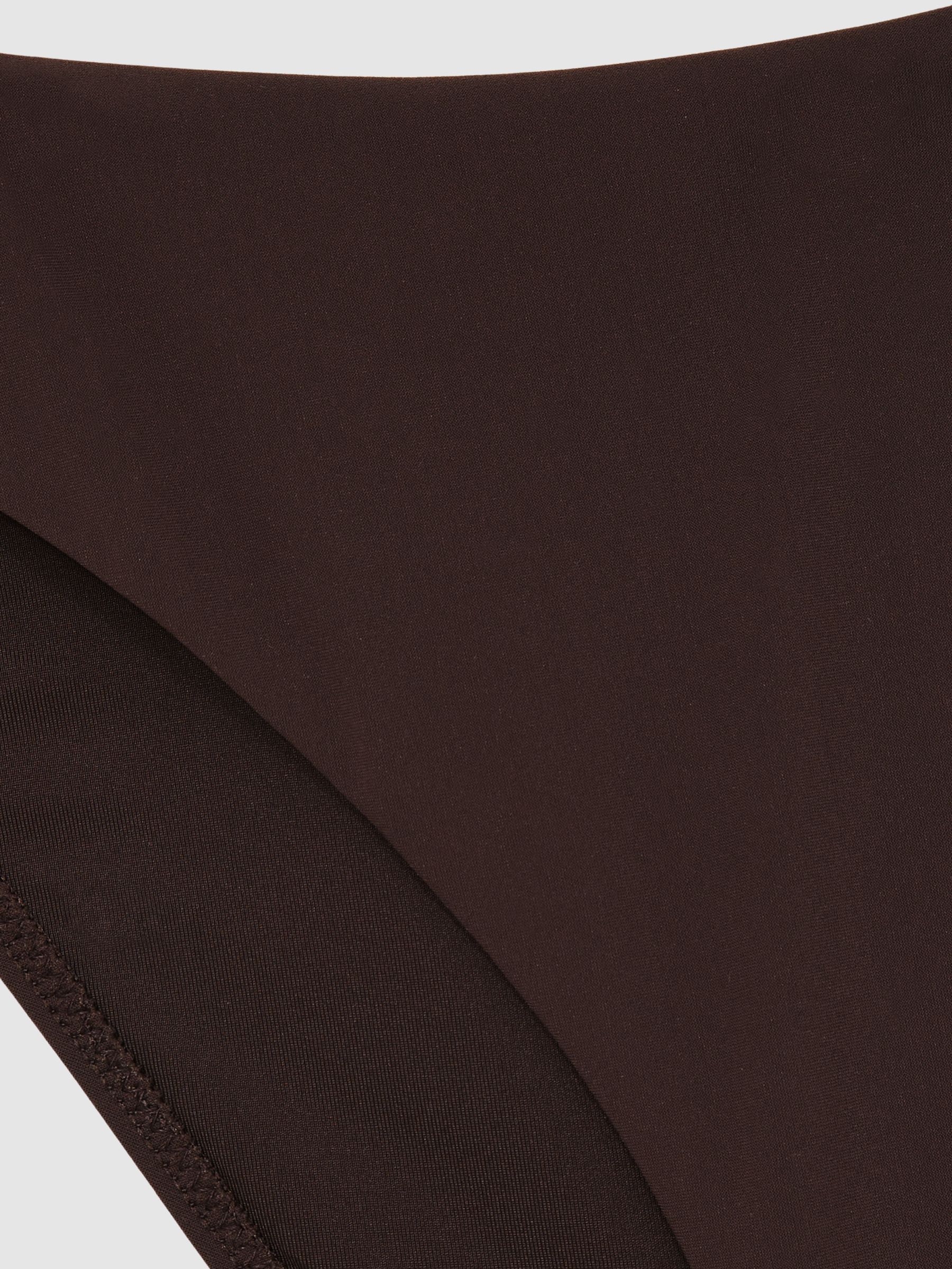 Mid-Rise Bikini Bottoms in Mocha - Image 5 of 5