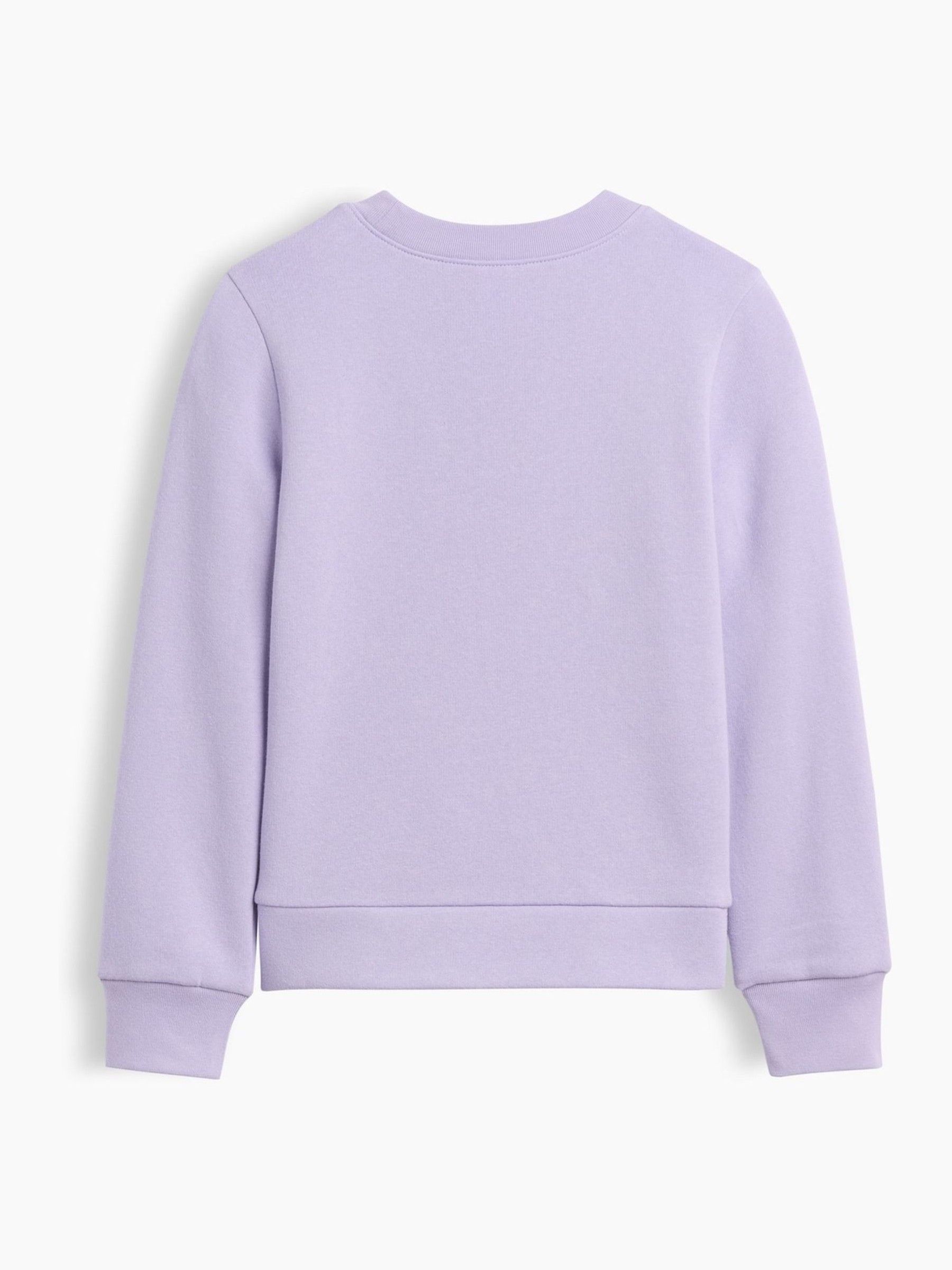 Purple Dachshund Crew Neck Graphic Sweatshirt - Image 2 of 3