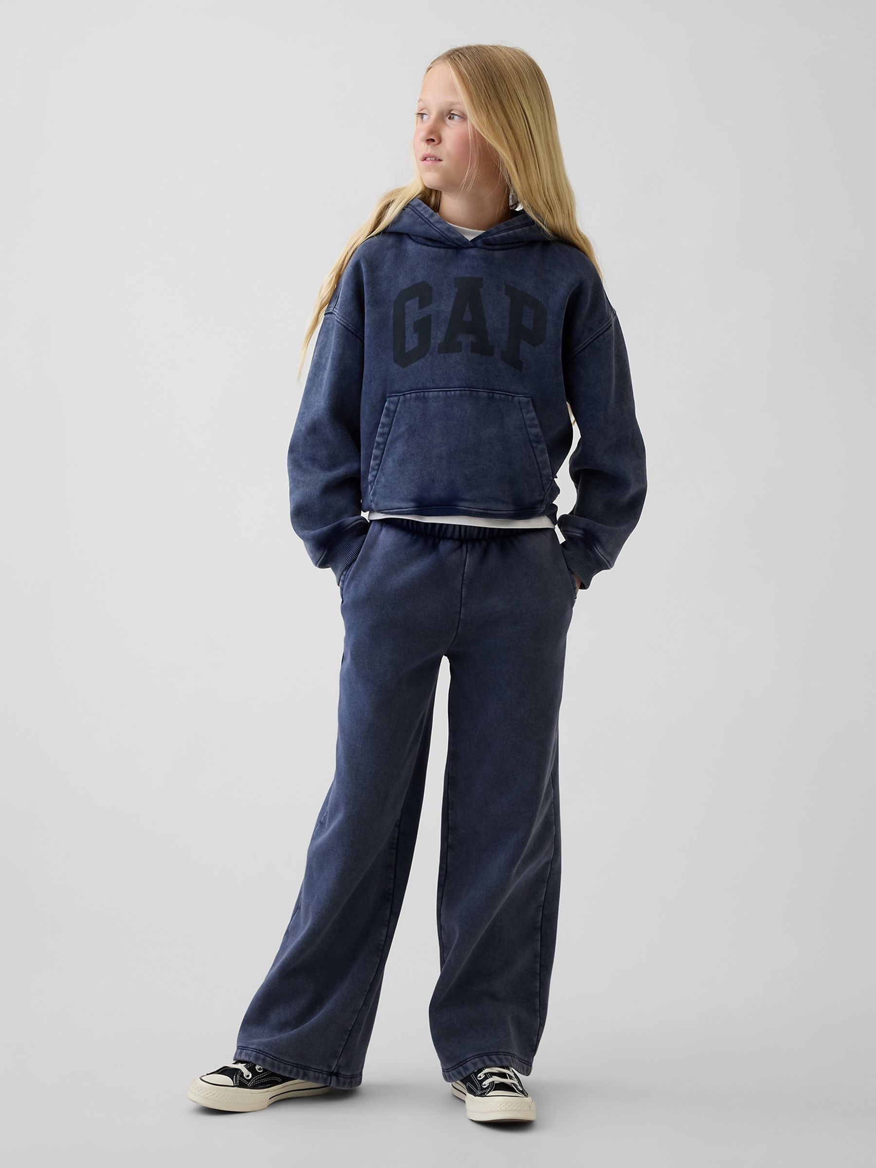 Navy VintageSoft Baggy Joggers - Image 3 of 5