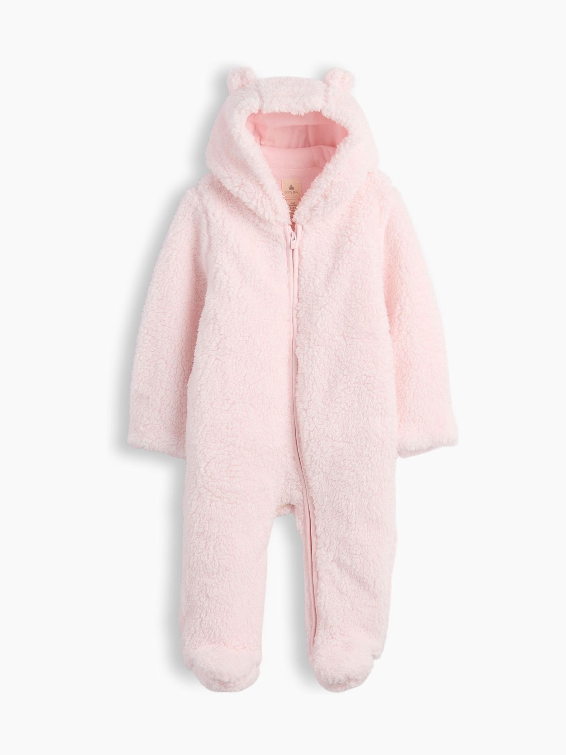 Pink Sherpa One-Piece - Image 1 of 3