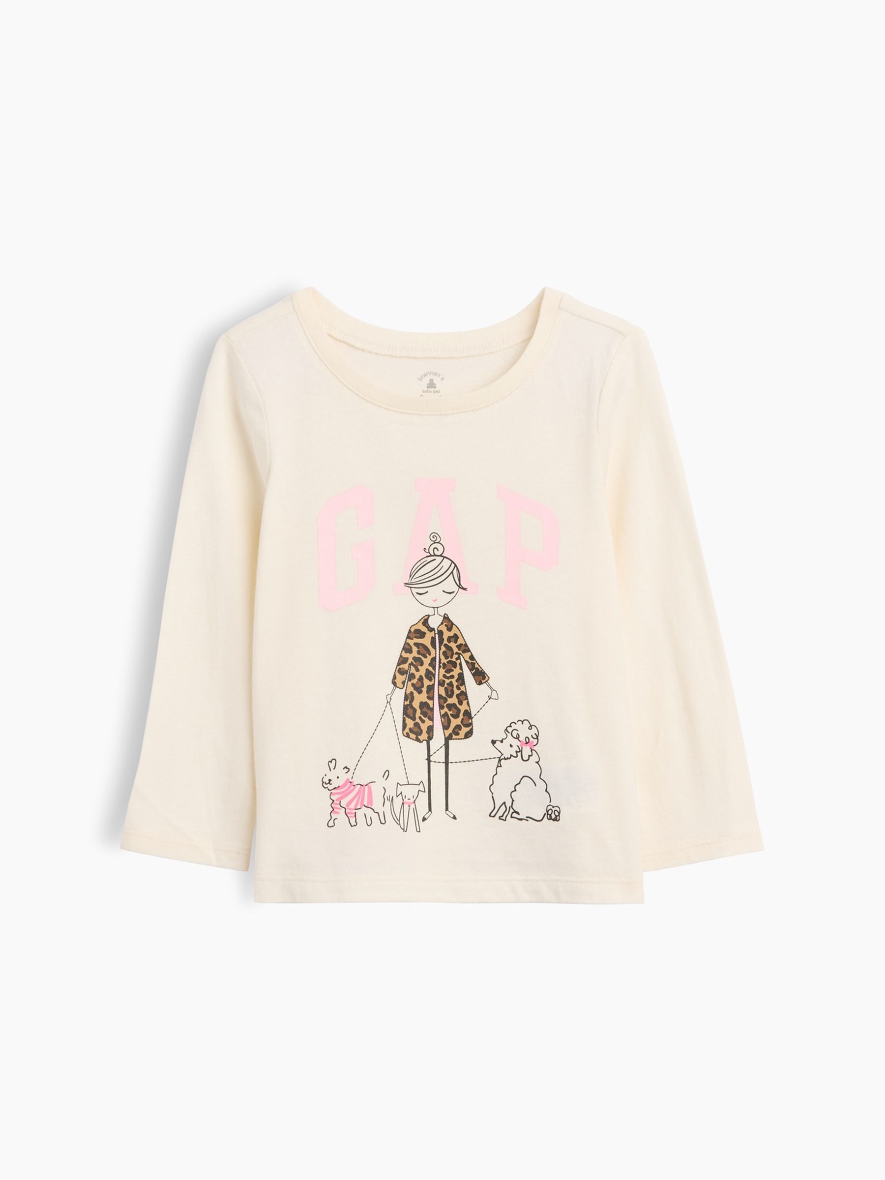 Cream Logo Short Sleeve T-shirt - Image 1 of 3