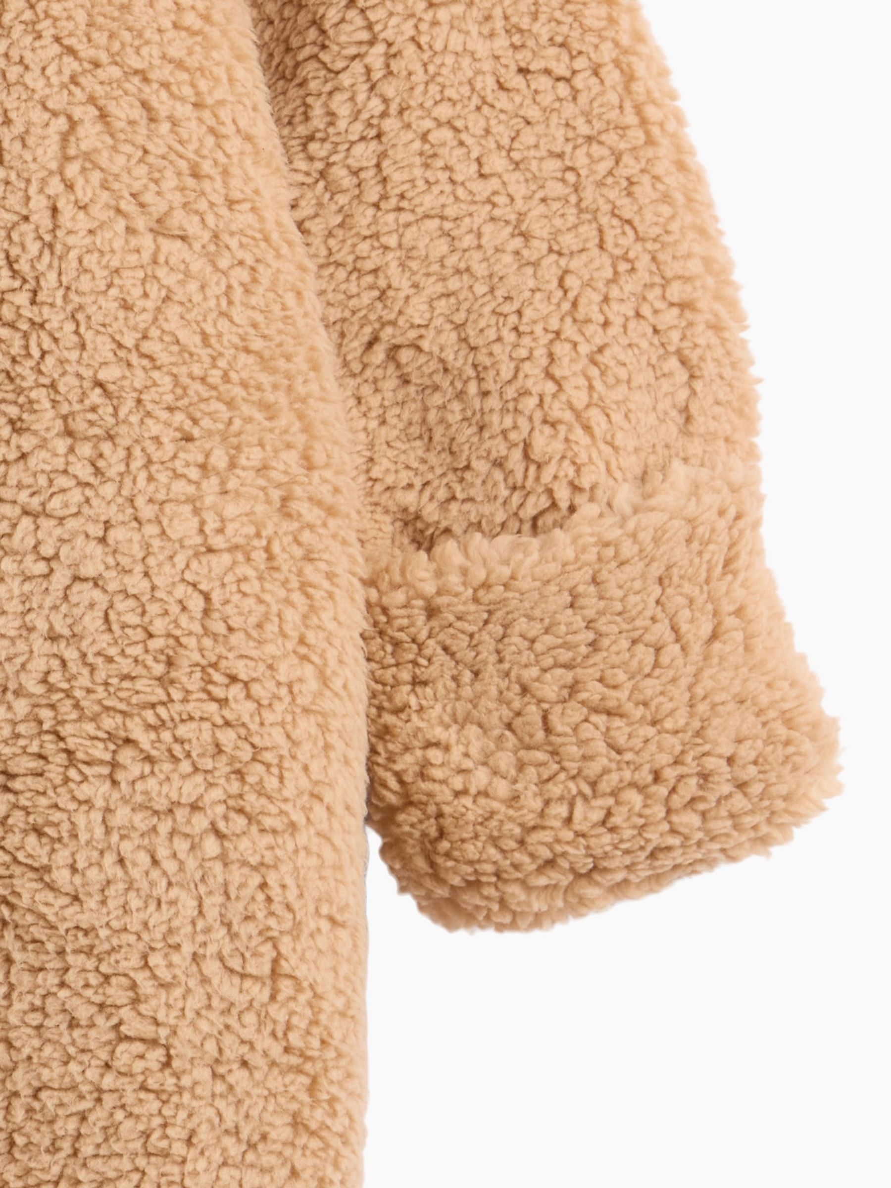Brown Sherpa One-Piece - Image 3 of 3 Brown Sherpa One-Piece - Image 3 of 3