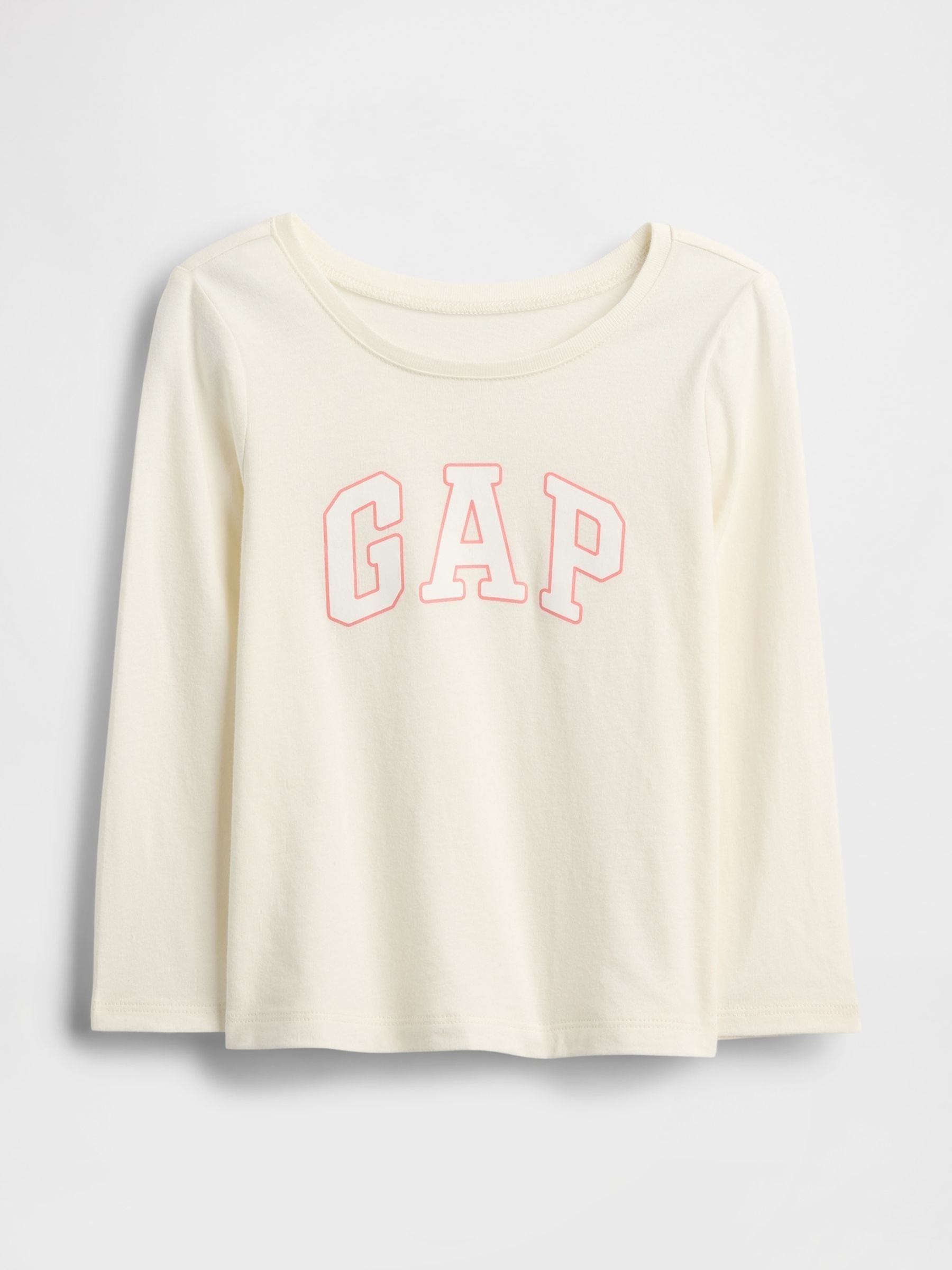 Cream Logo Long Sleeve T-Shirt - Image 1 of 3