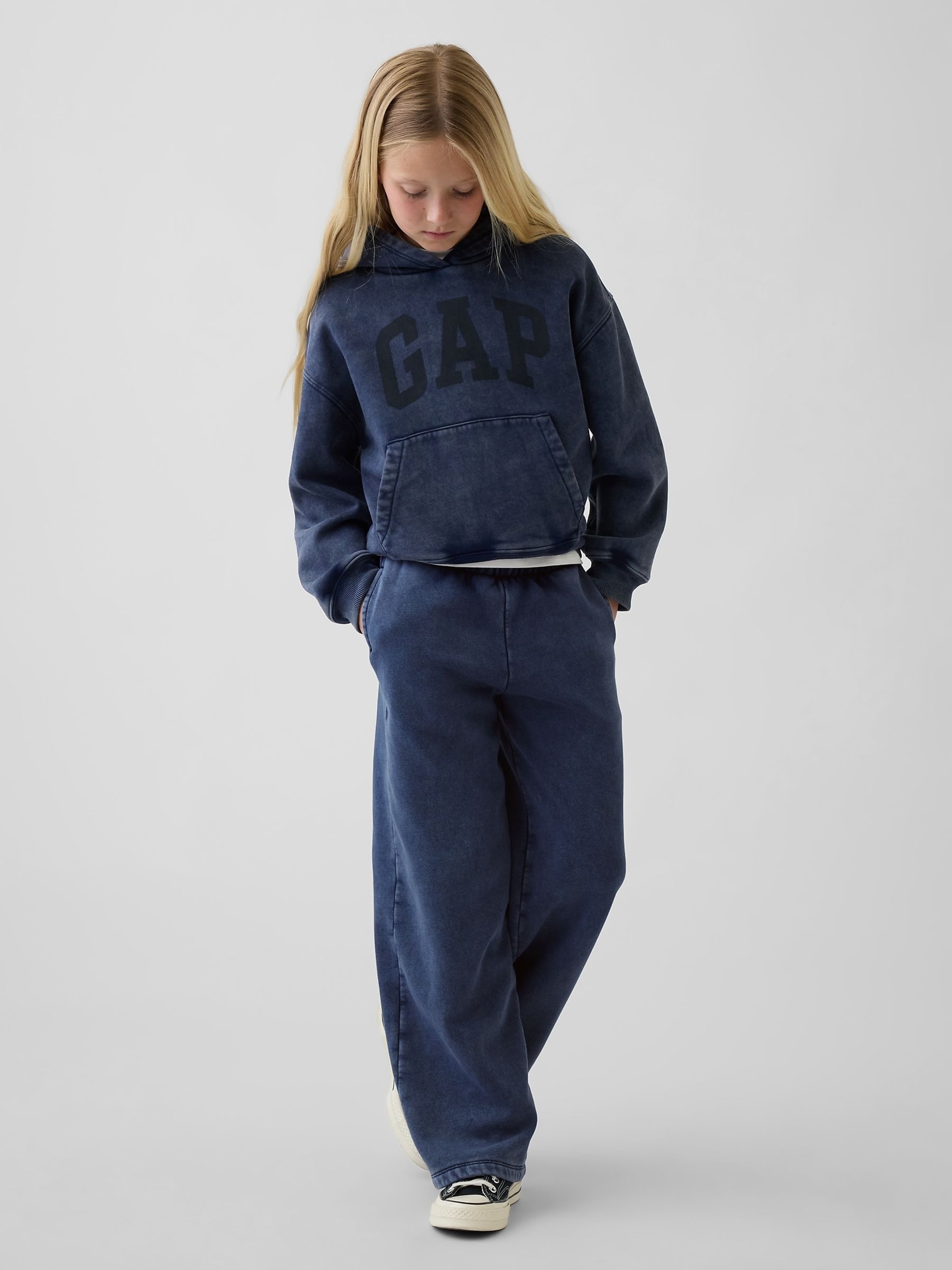 Blue VintageSoft Relaxed Hoodie - Image 3 of 6