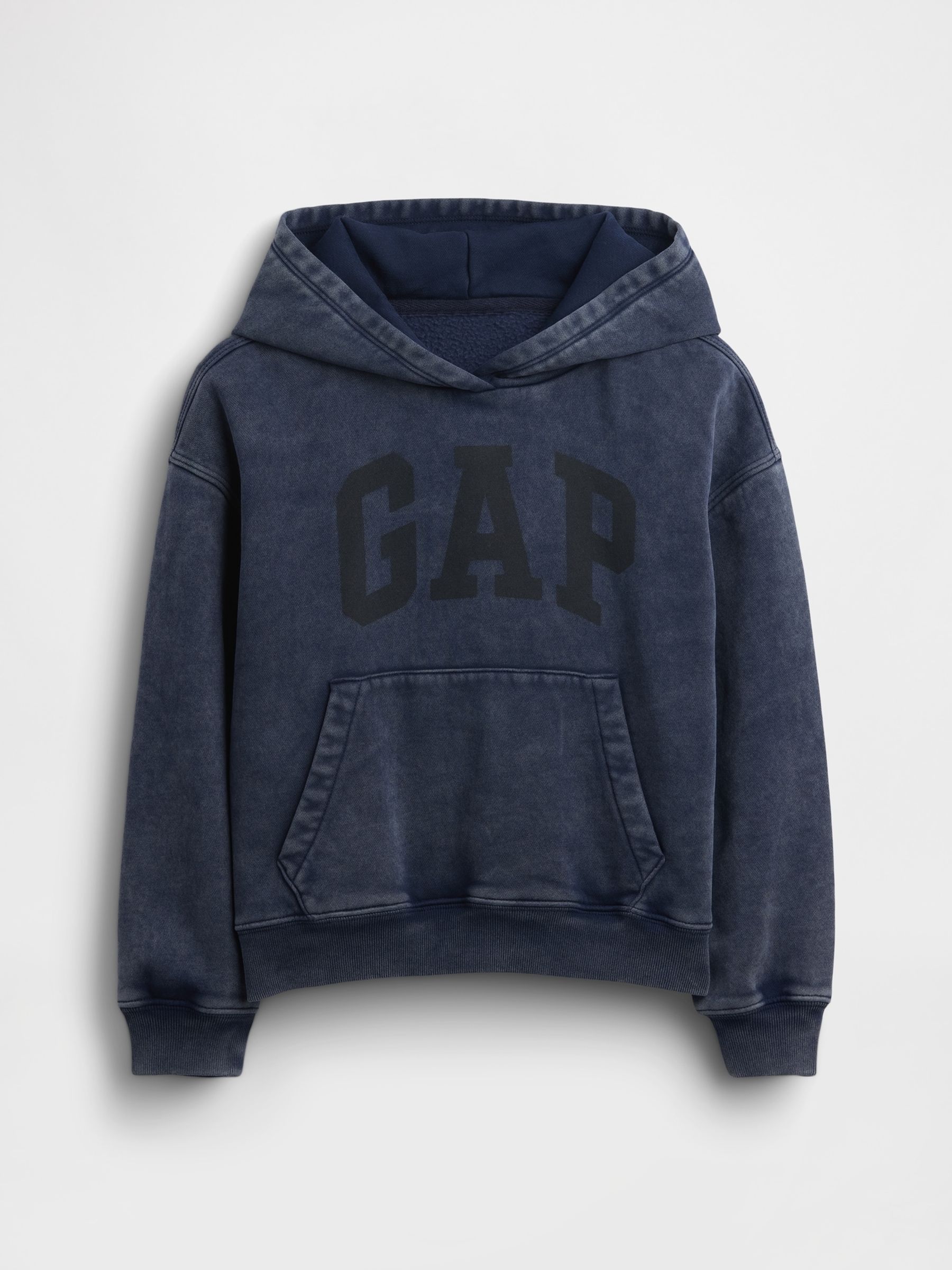 Blue VintageSoft Relaxed Hoodie - Image 4 of 6