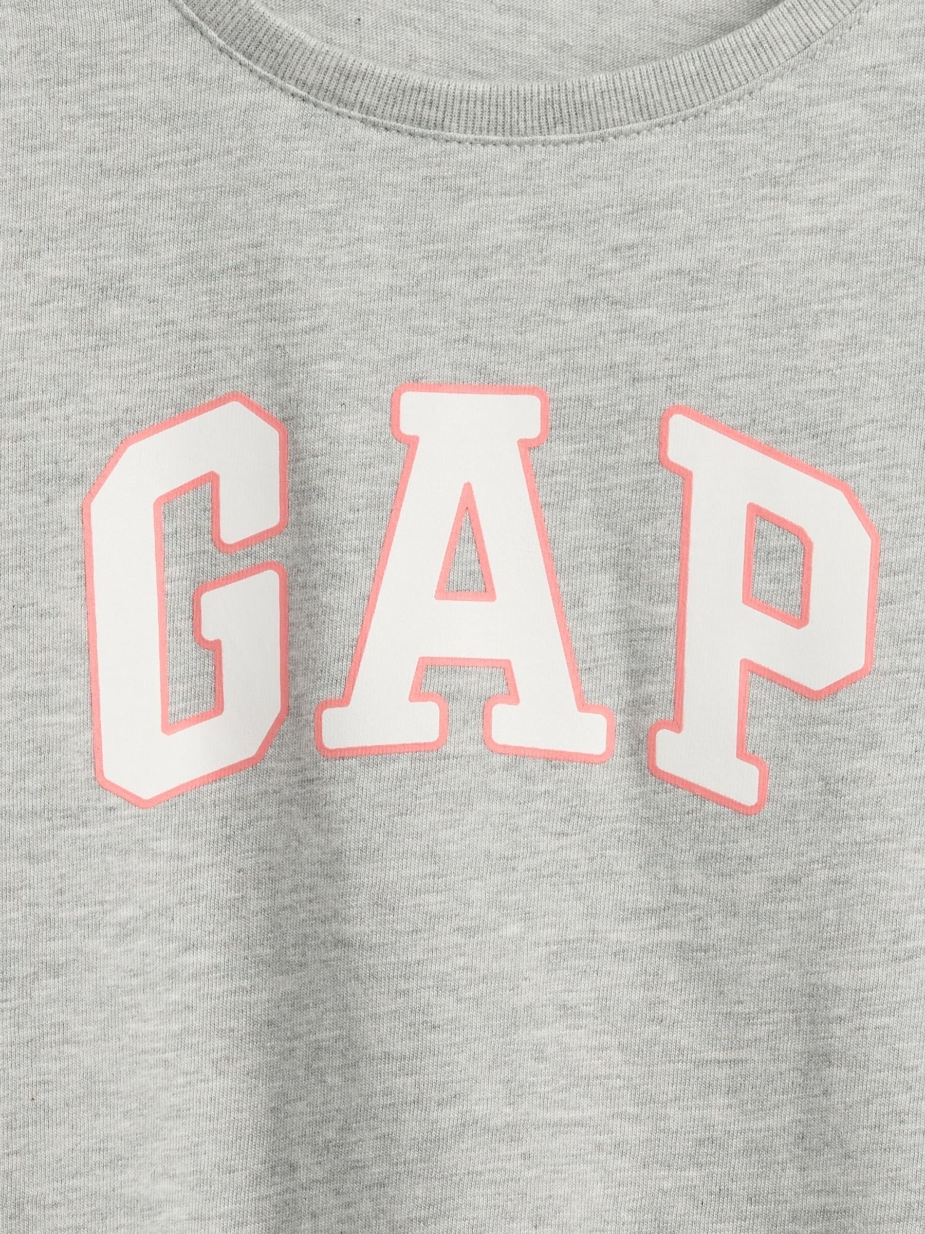 Grey Logo Long Sleeve T-Shirt - Image 3 of 3