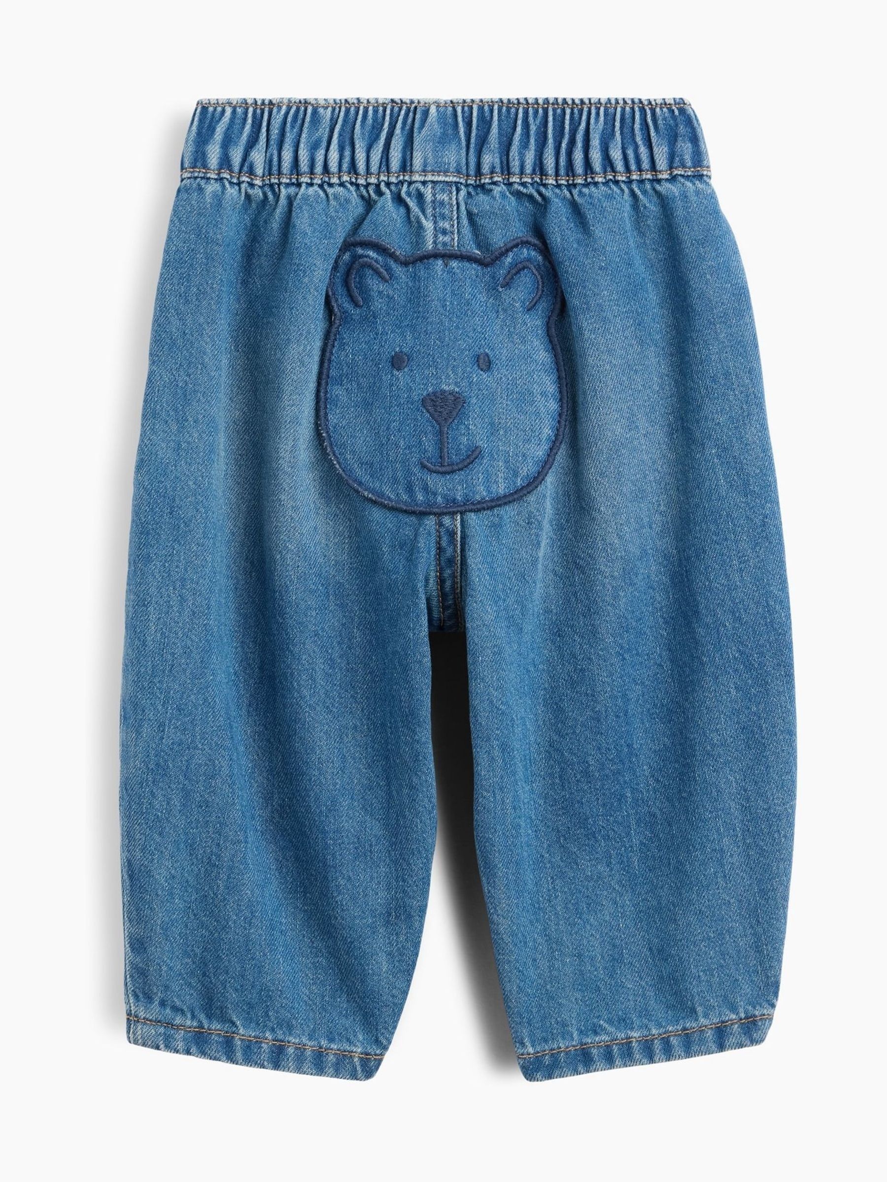 Blue Brannan Bear Pull On Barrel Jeans - Image 2 of 3
