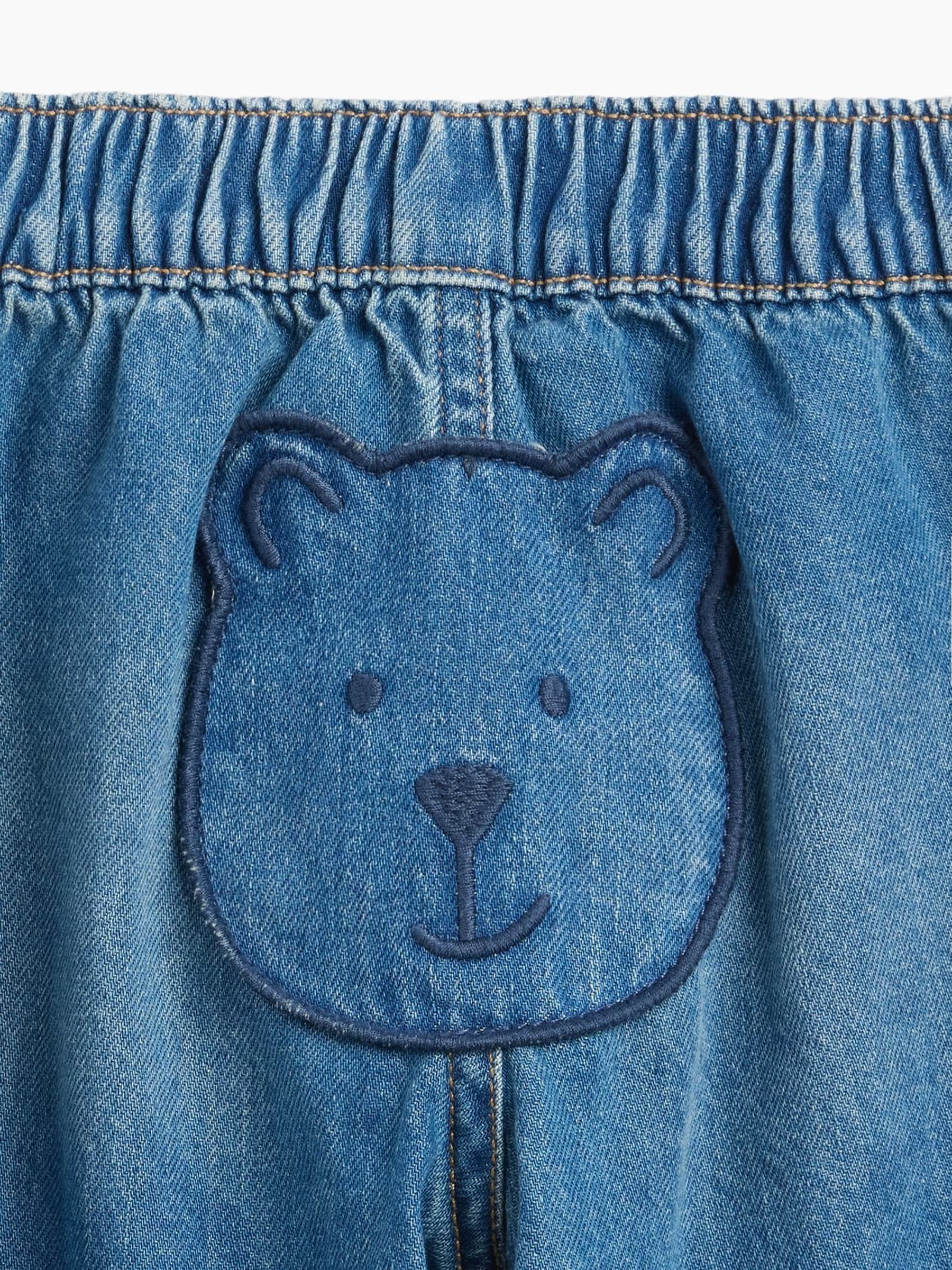 Blue Brannan Bear Pull On Barrel Jeans - Image 3 of 3