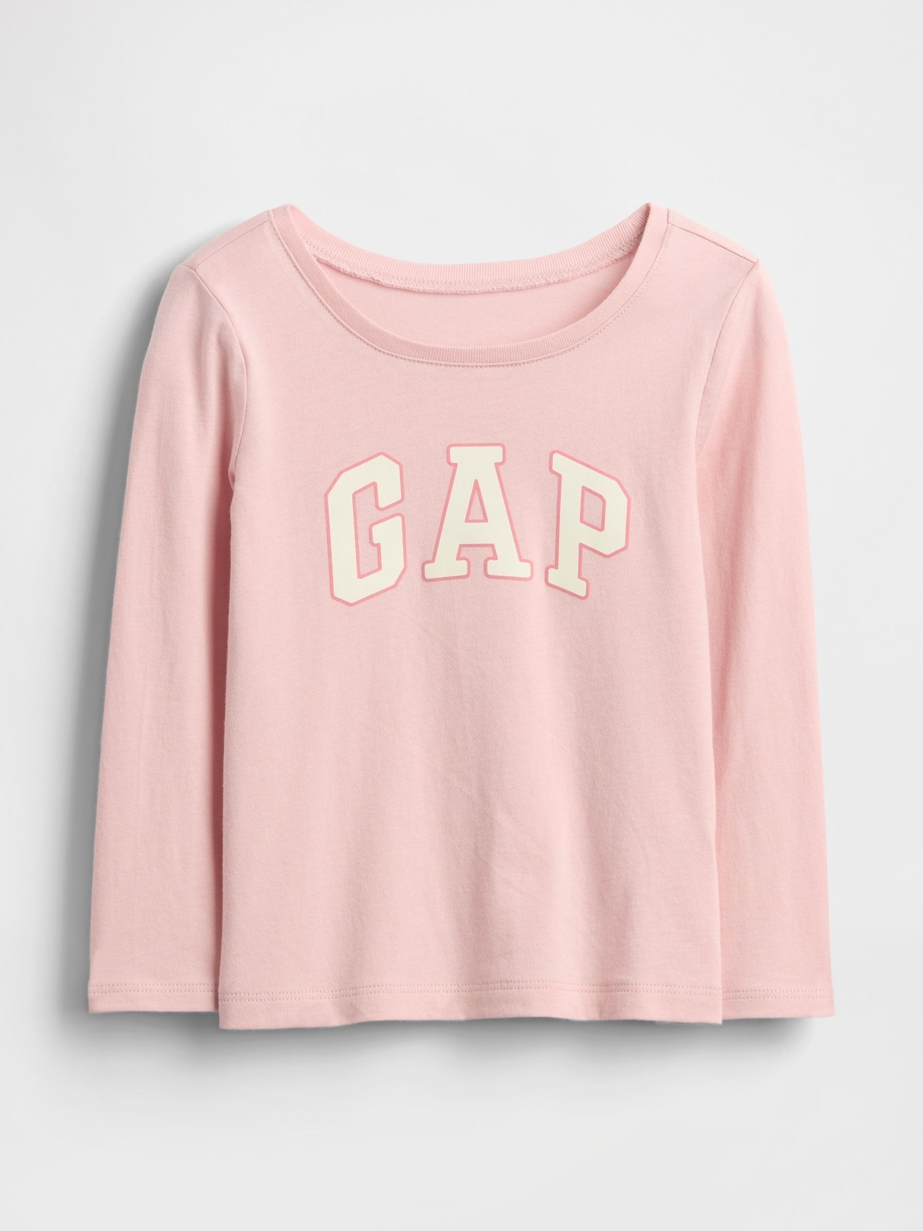 Pink Logo Long Sleeve T-Shirt - Image 1 of 3