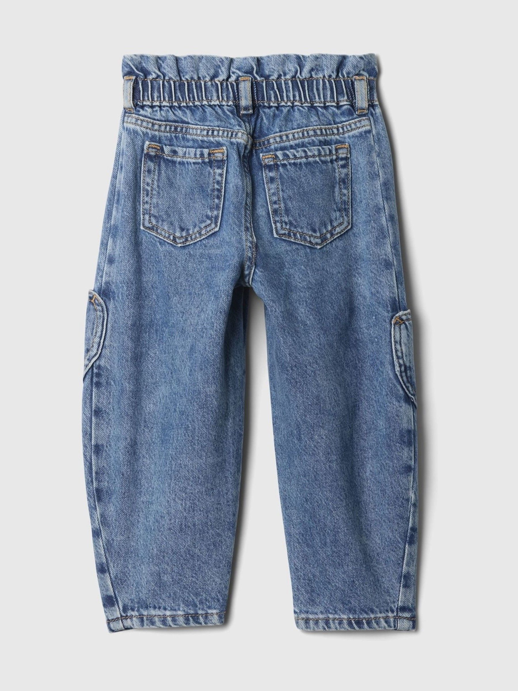 Light Wash Heart Horseshoe Jeans - Image 2 of 2 Light Wash Heart Horseshoe Jeans - Image 2 of 2