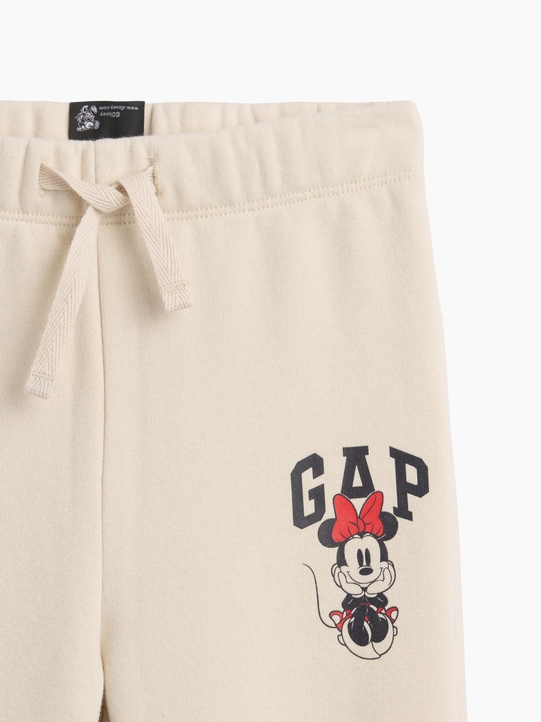 Beige Disney Minnie Mouse Relaxed Pull On Logo Joggers - Image 3 of 3 Beige Disney Minnie Mouse Relaxed Pull On Logo Joggers - Image 3 of 3