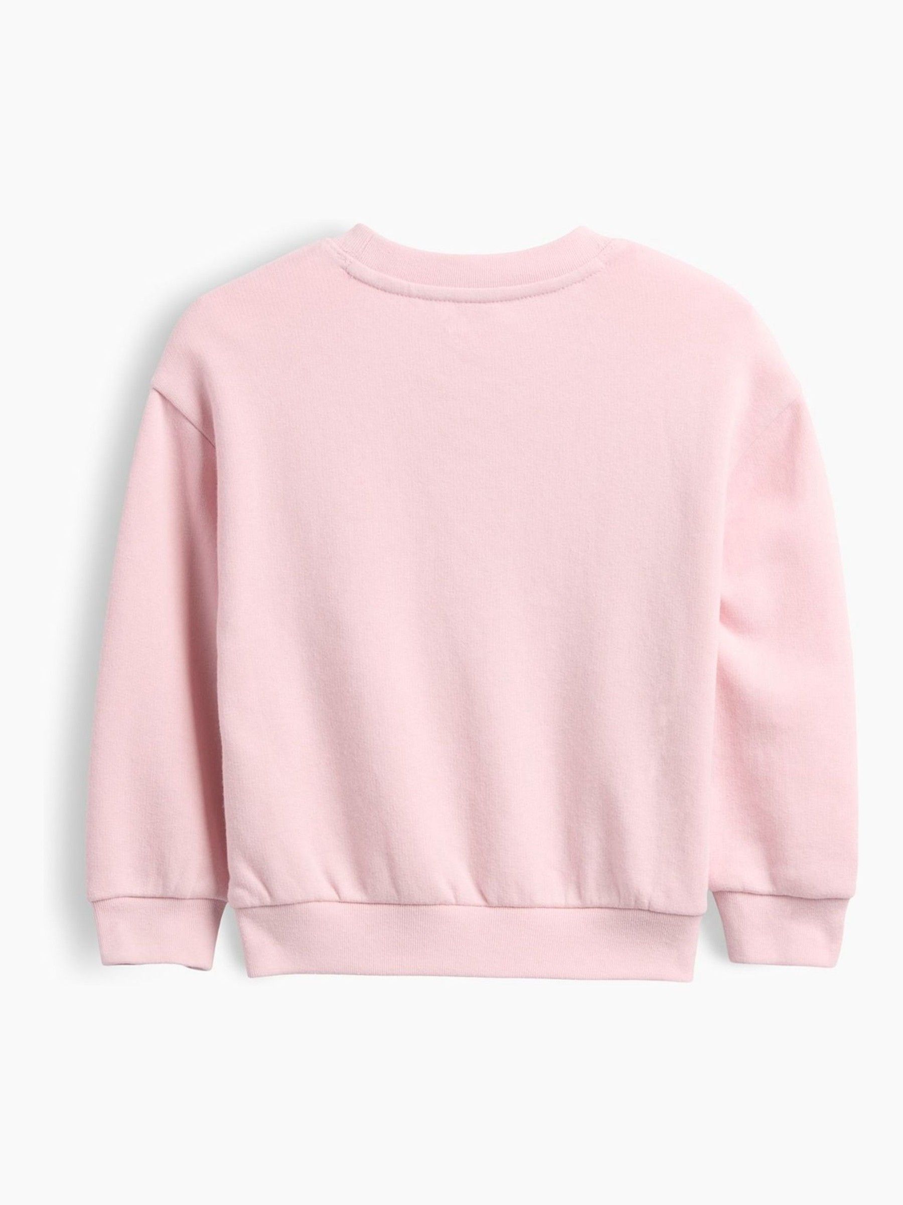 Pink Unicorn French Terry Logo Sweatshirt - Image 3 of 4