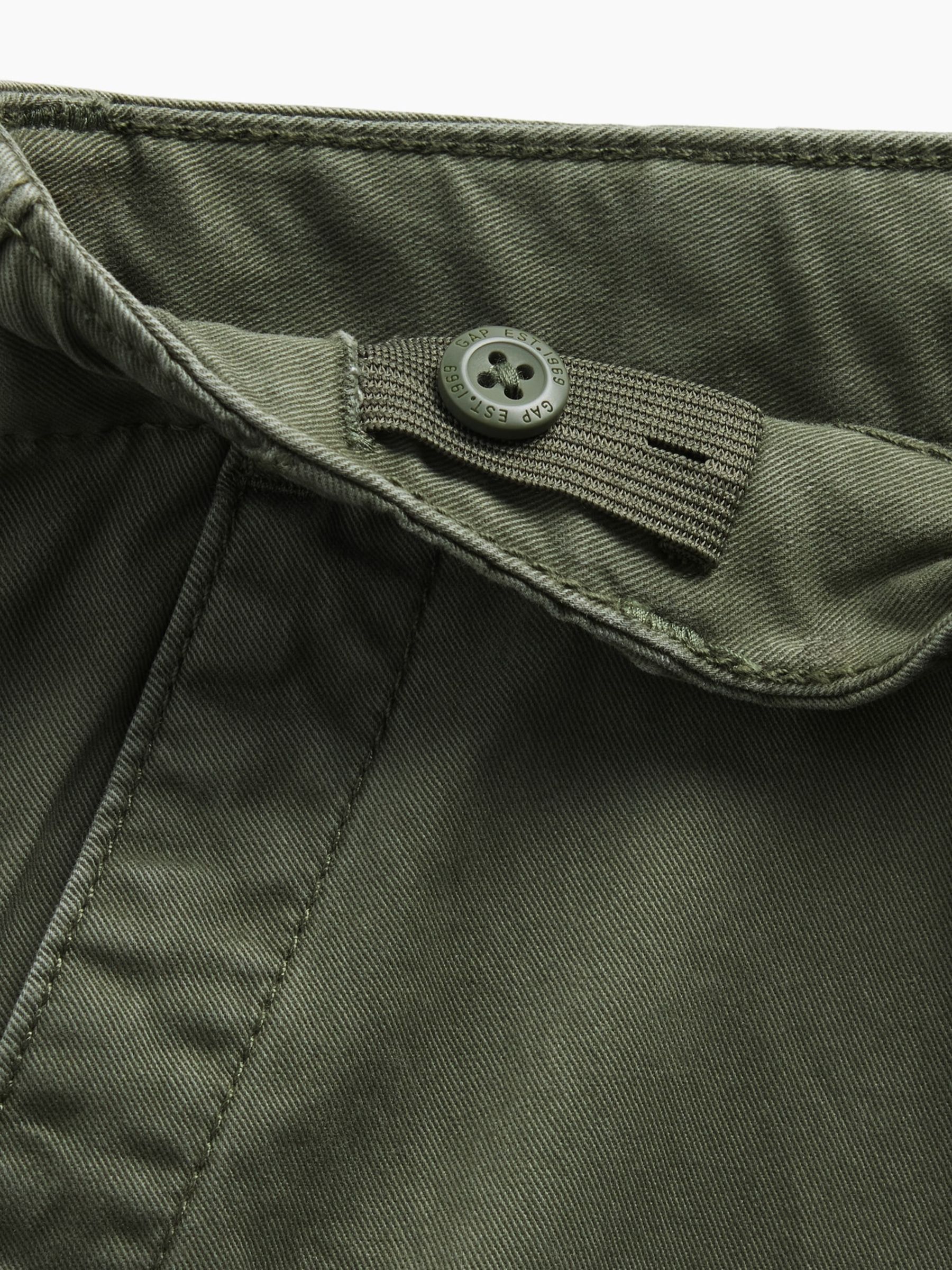 Green Loose Cargo Trousers - Image 4 of 4