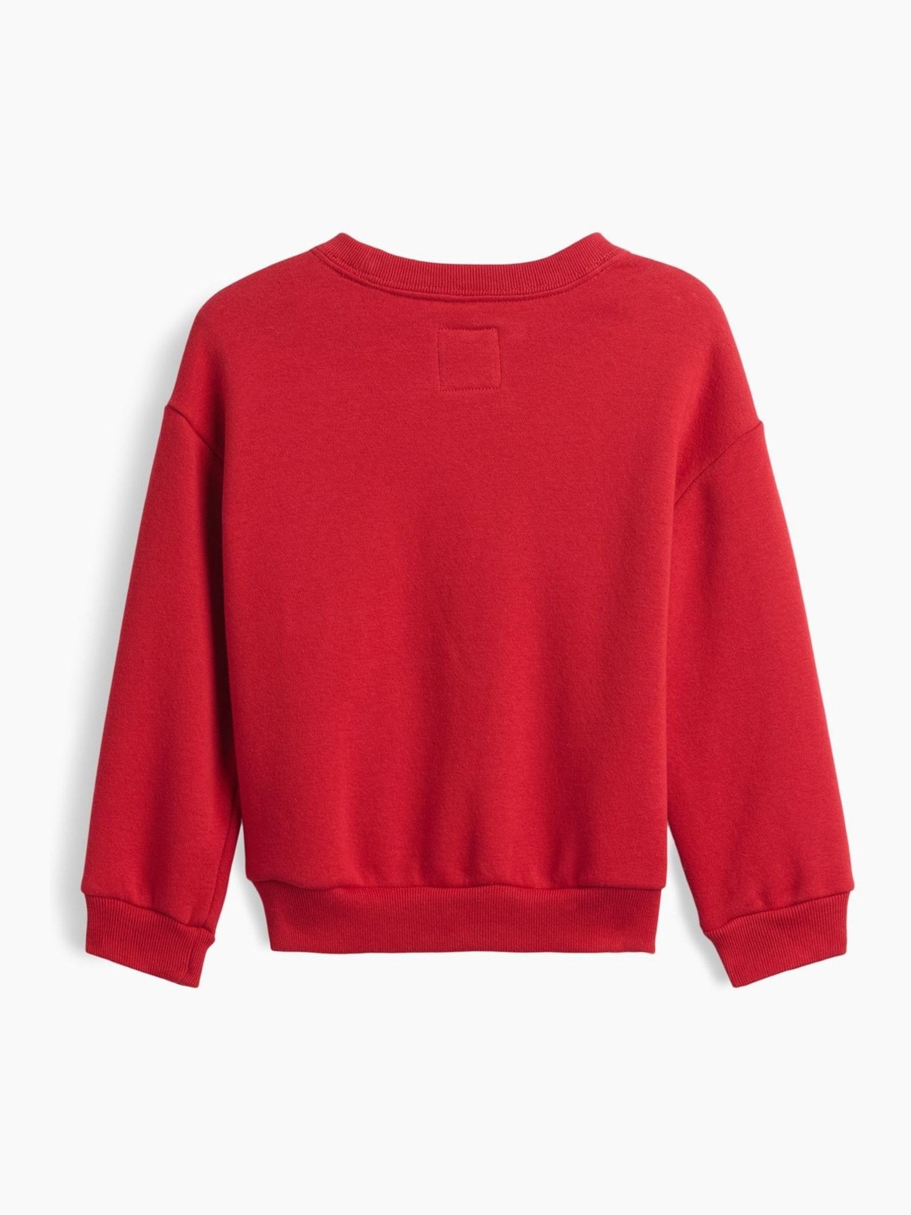 Red Disney Logo Sweatshirt - Image 2 of 3 Red Disney Logo Sweatshirt - Image 2 of 3