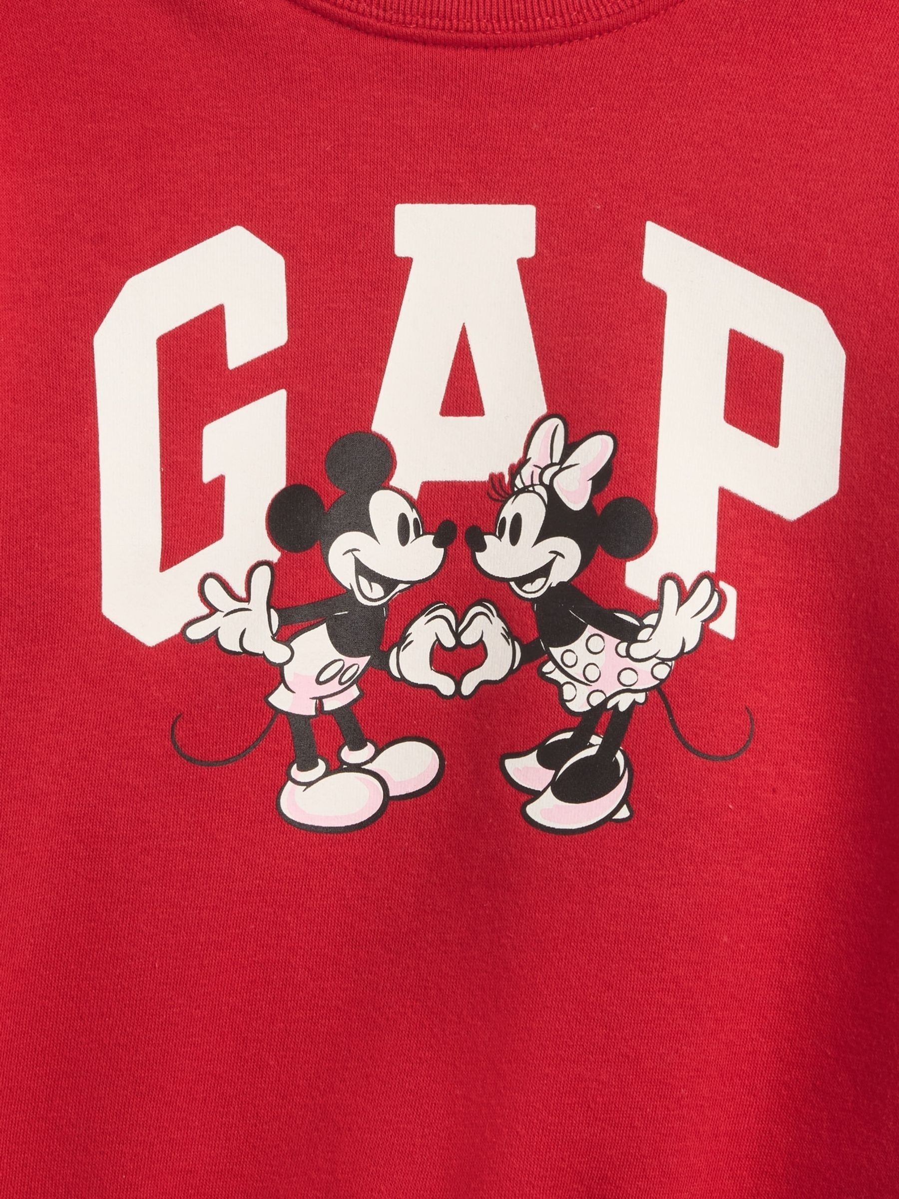 Red Disney Logo Sweatshirt - Image 3 of 3