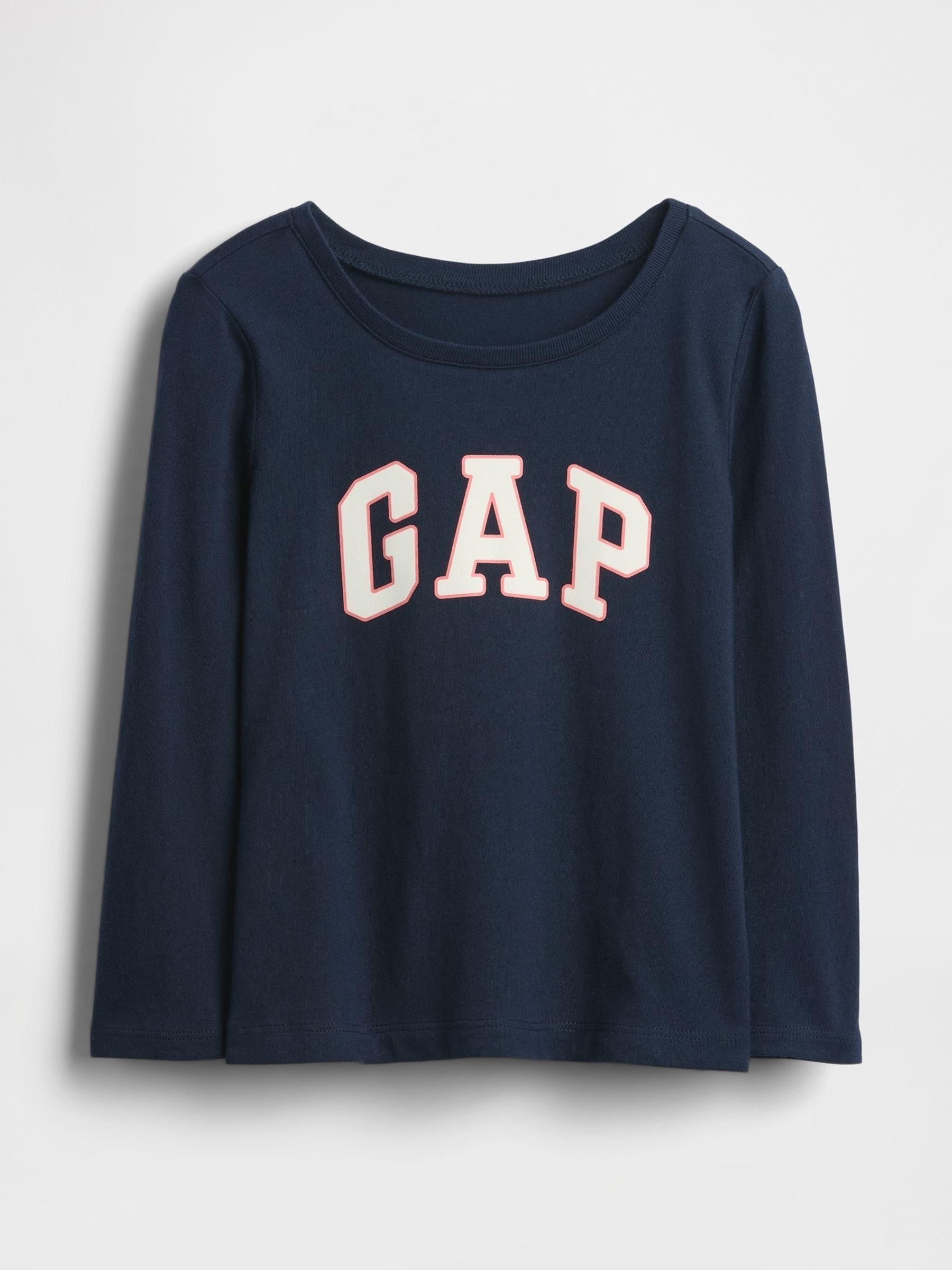 Navy Logo Long Sleeve T-Shirt - Image 1 of 3 Navy Logo Long Sleeve T-Shirt - Image 1 of 3