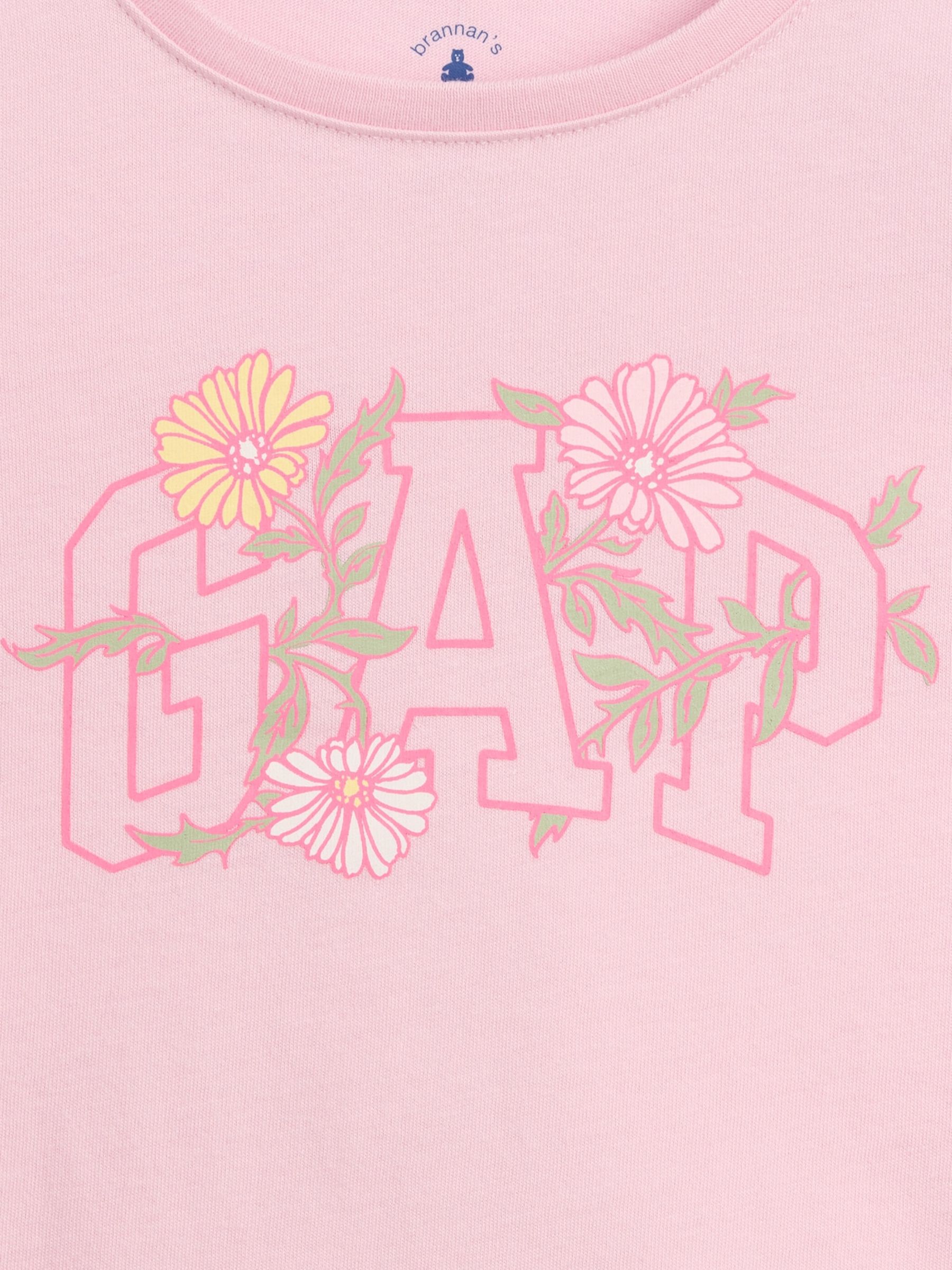 Pink Flower Logo Short Sleeve T-shirt - Image 3 of 3