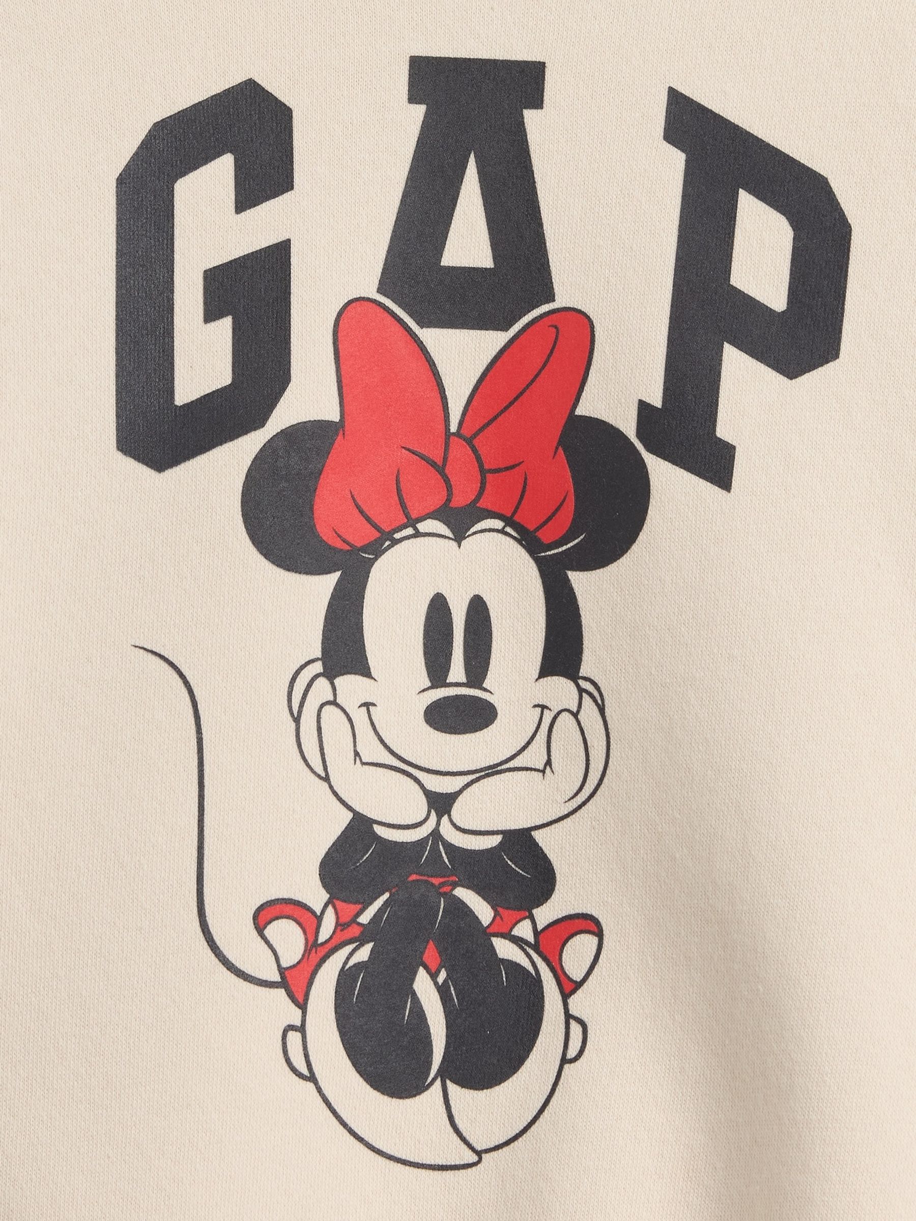 Cream Minnie Mouse Disney Logo Sweatshirt - Image 3 of 3