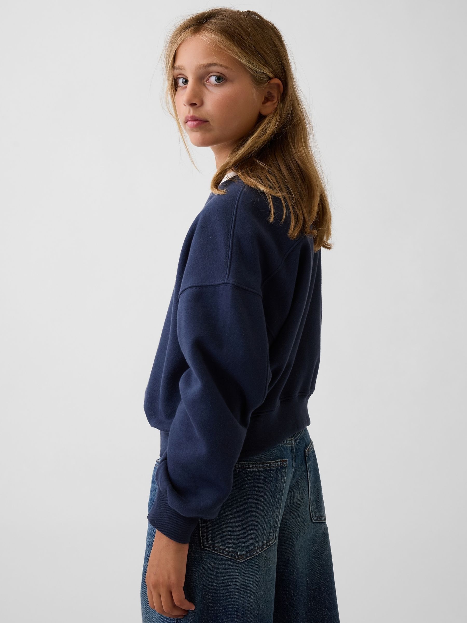 Navy Brannan Bear Vintage Soft Wedge Sweatshirt - Image 2 of 5