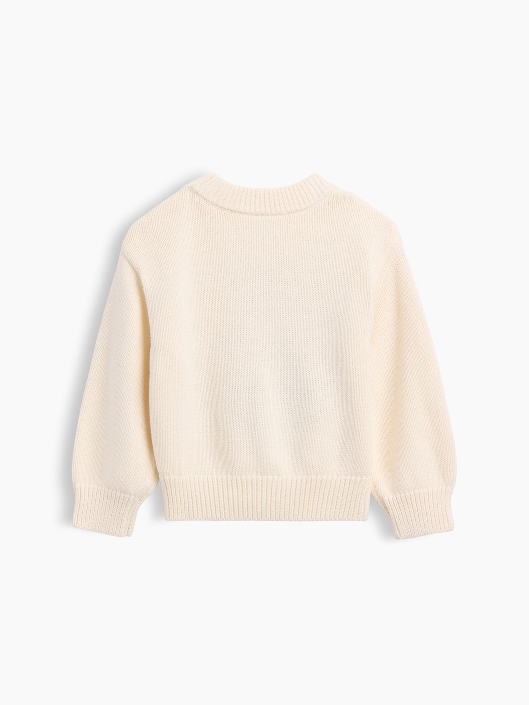 Cream Brannan Bear Crew Neck Jumper - Image 2 of 3