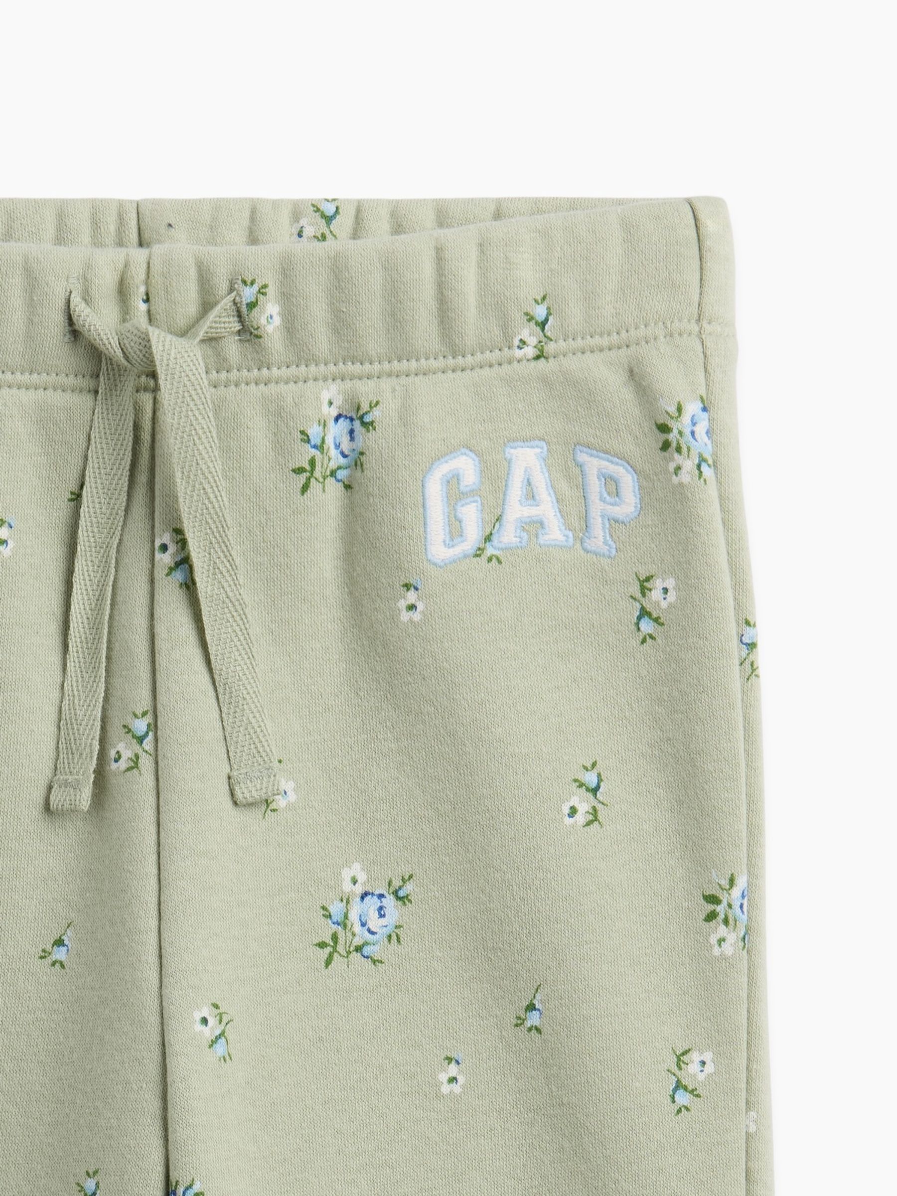 Green Pull On Logo Joggers - Image 3 of 3