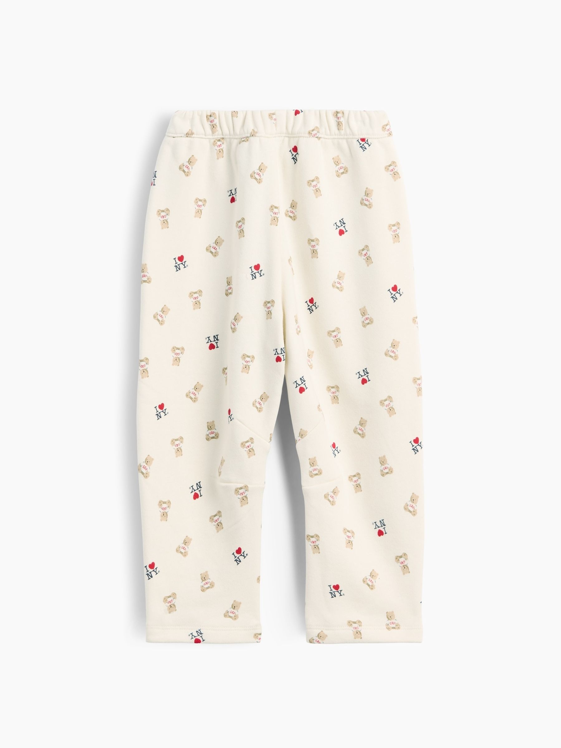 Cream Vintage Soft I Heart NY Barrel Joggers - Image 2 of 3
