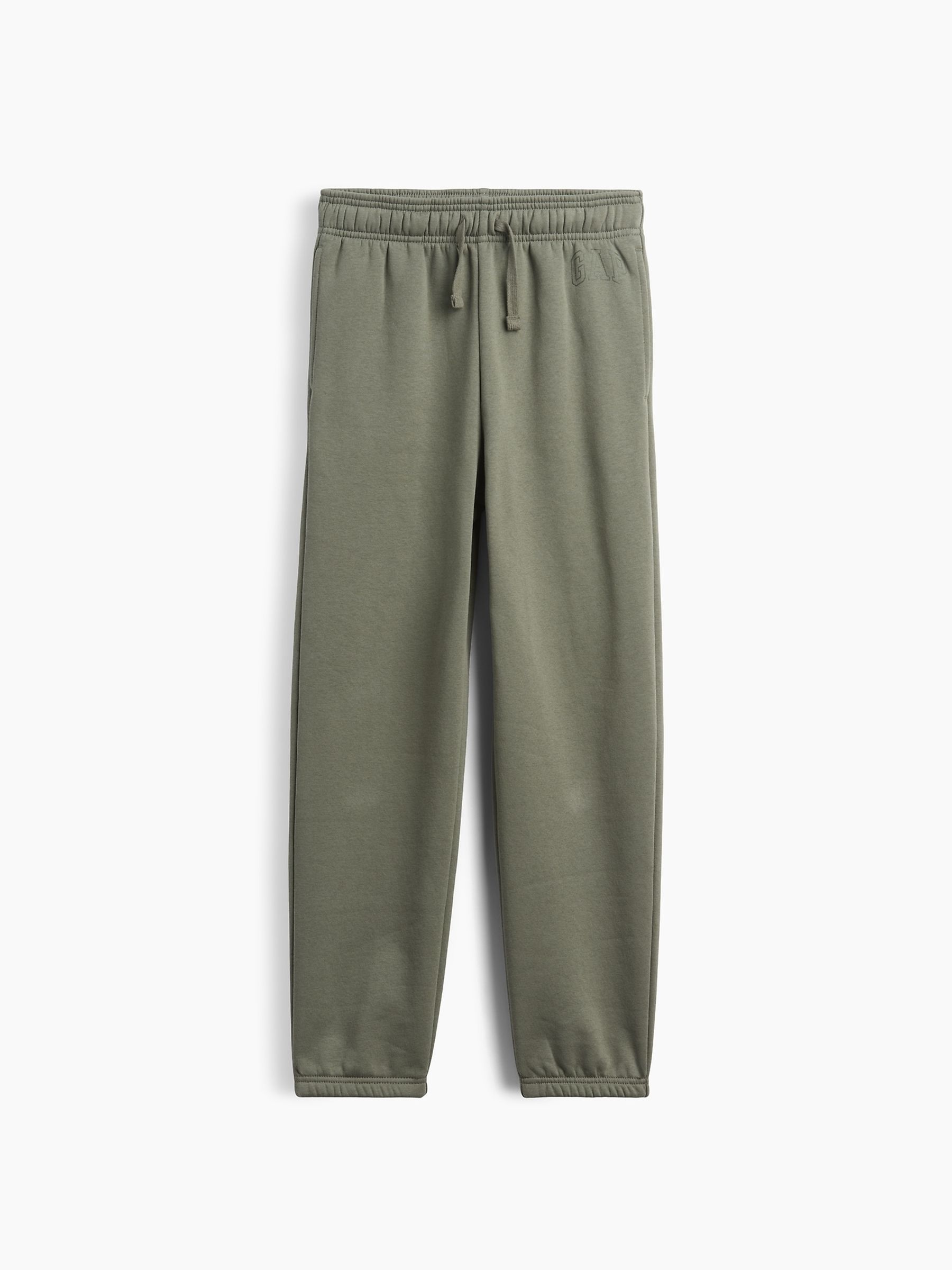 Khaki Green Relaxed Logo Joggers - Image 4 of 5