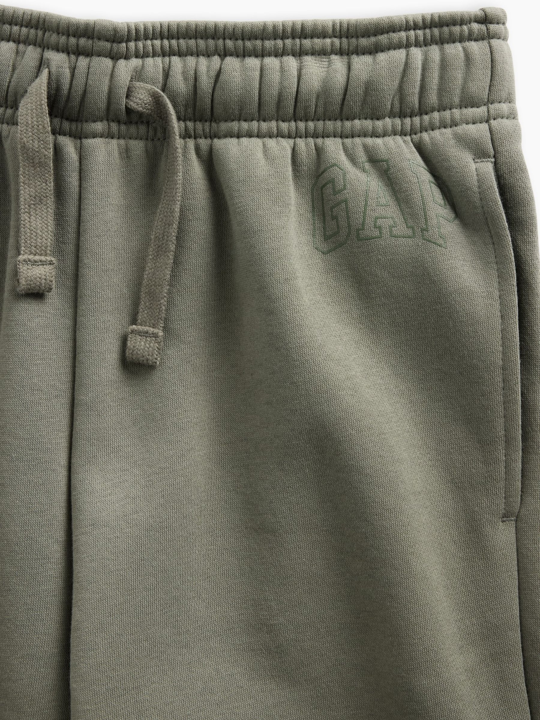 Khaki Green Relaxed Logo Joggers - Image 5 of 5 Khaki Green Relaxed Logo Joggers - Image 5 of 5