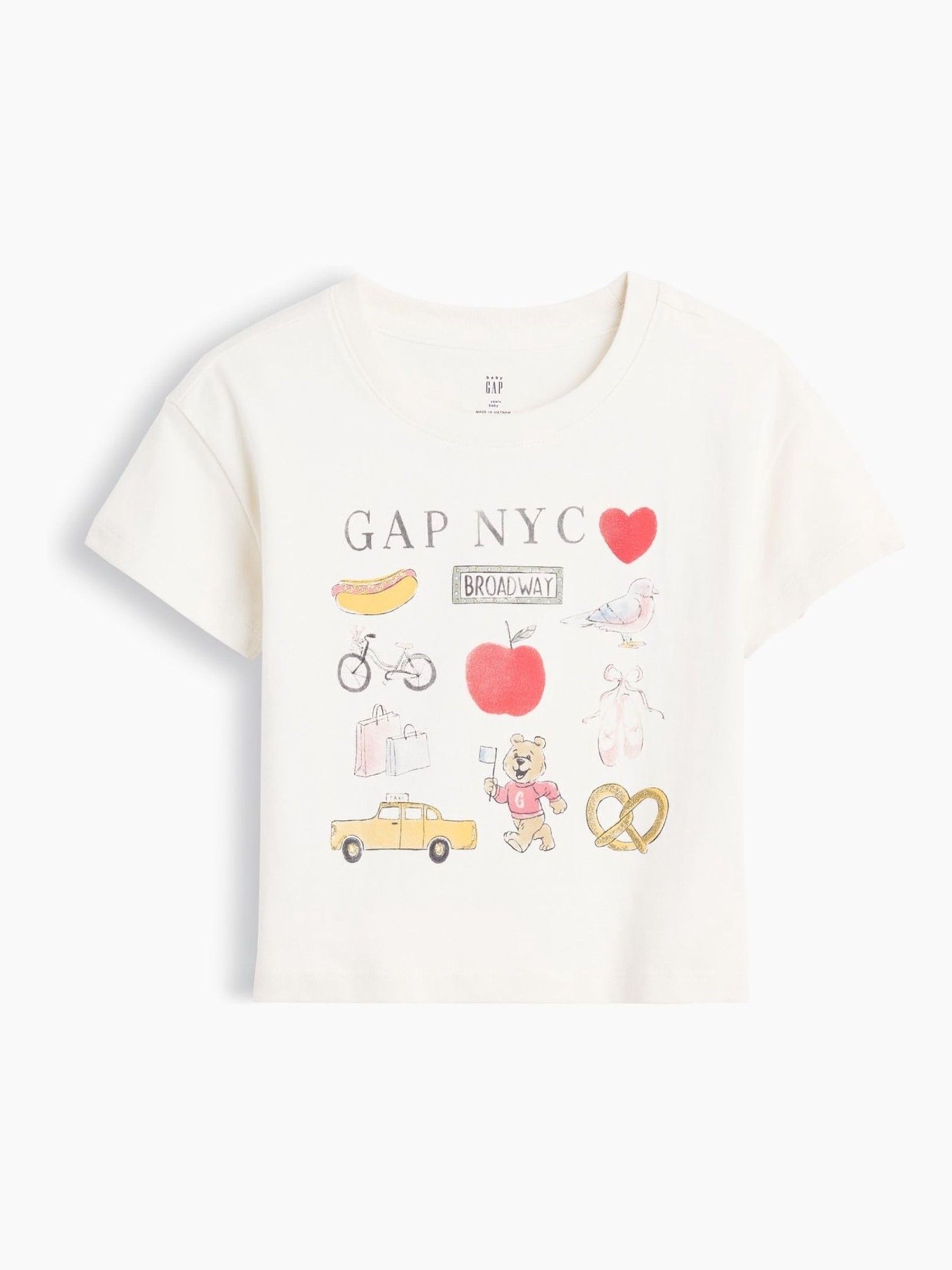 Cream NYC Graphic Short Sleeve T-Shirt - Image 2 of 3