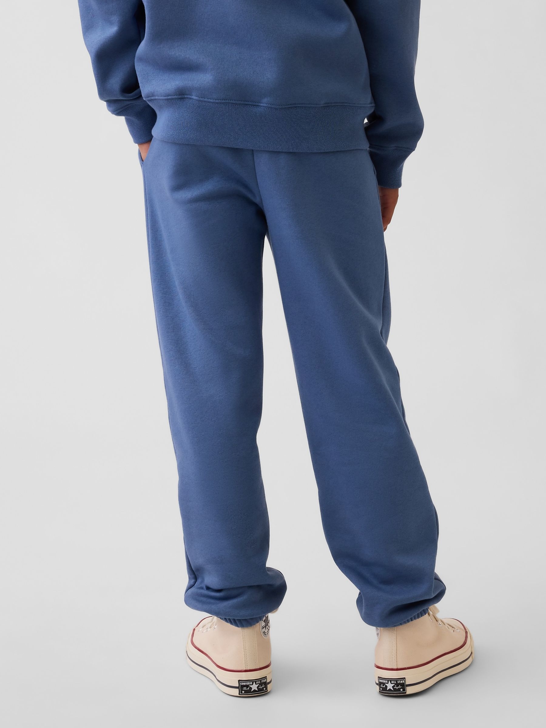 Blue Relaxed Logo Joggers - Image 2 of 5 Blue Relaxed Logo Joggers - Image 2 of 5