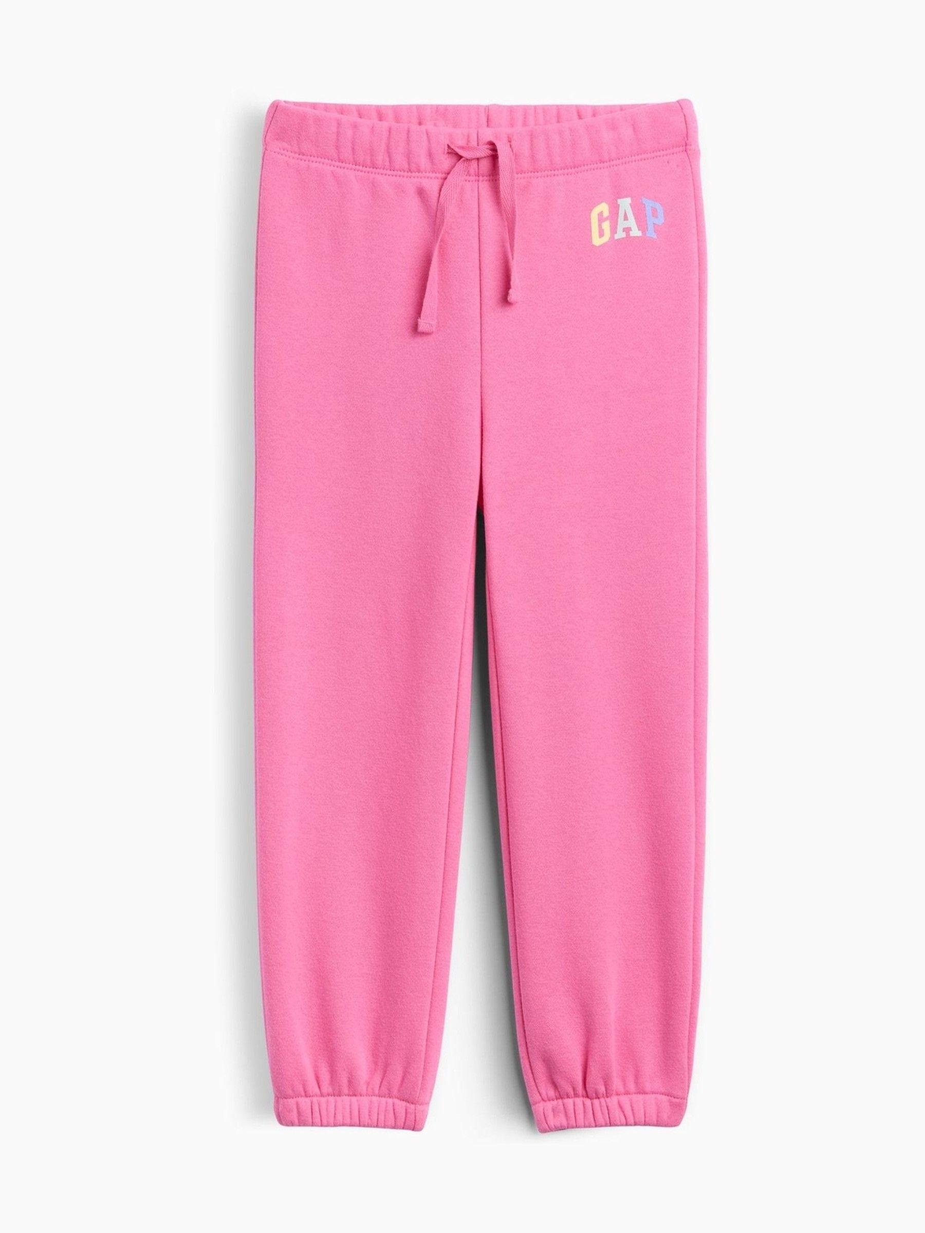 Pink Pastels Pull On Logo Joggers - Image 1 of 3 Pink Pastels Pull On Logo Joggers - Image 1 of 3