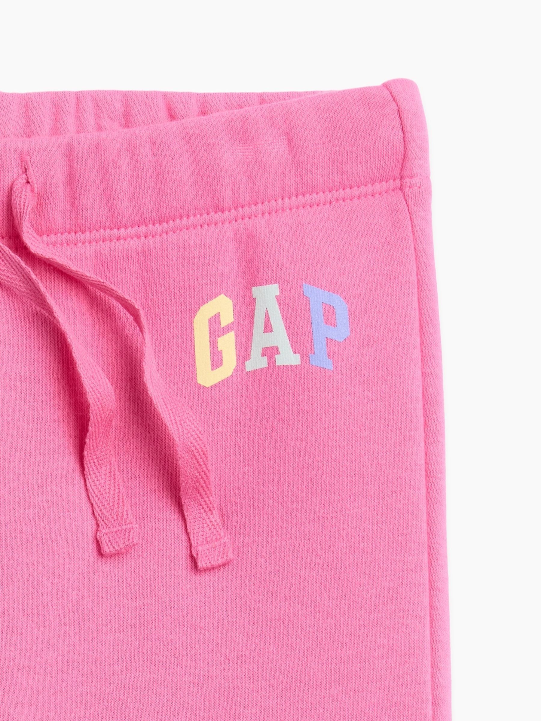 Pink Pastels Pull On Logo Joggers - Image 3 of 3 Pink Pastels Pull On Logo Joggers - Image 3 of 3