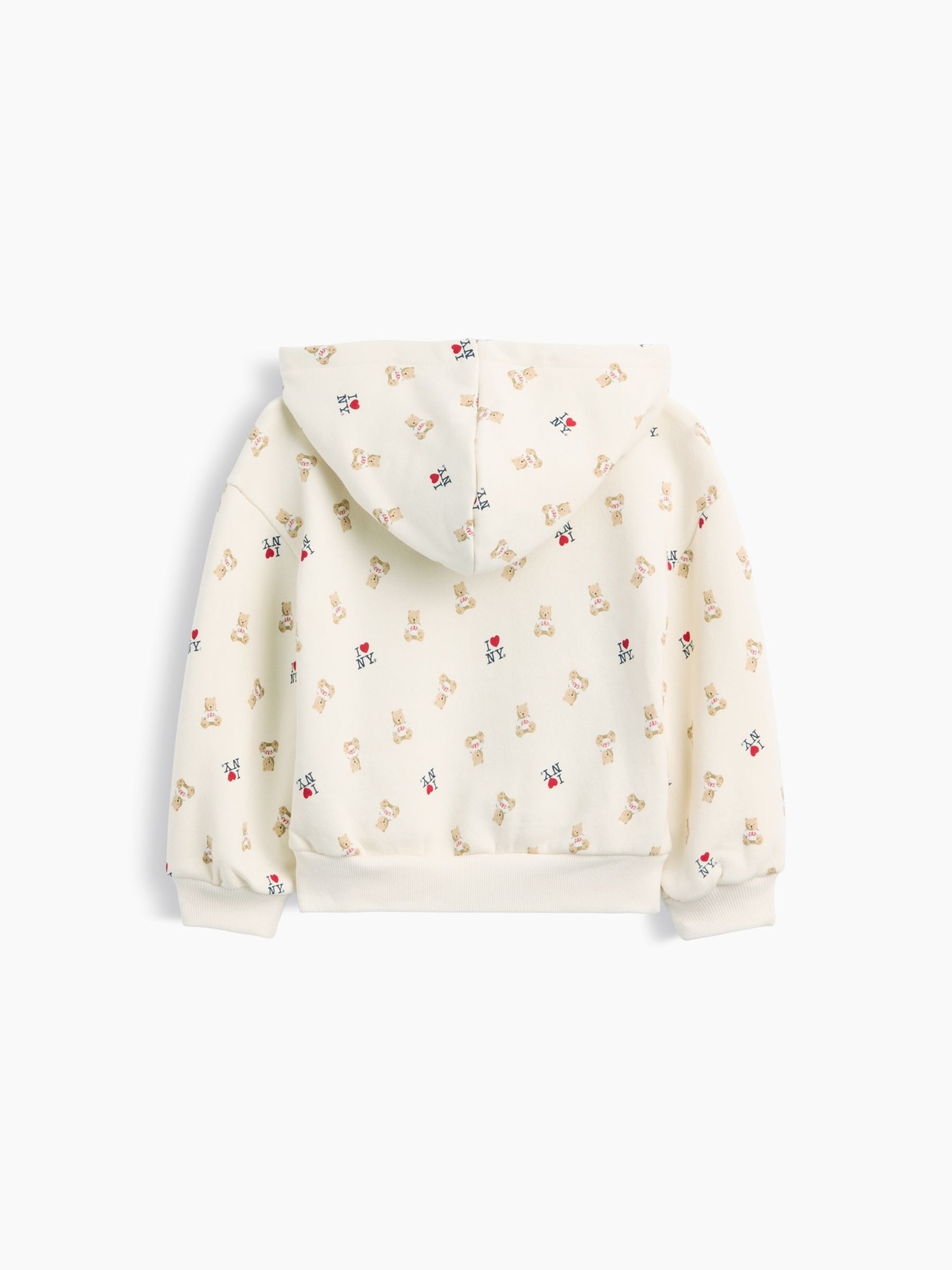 Cream Vintage Soft I Heart NY Hoodie - Image 2 of 4