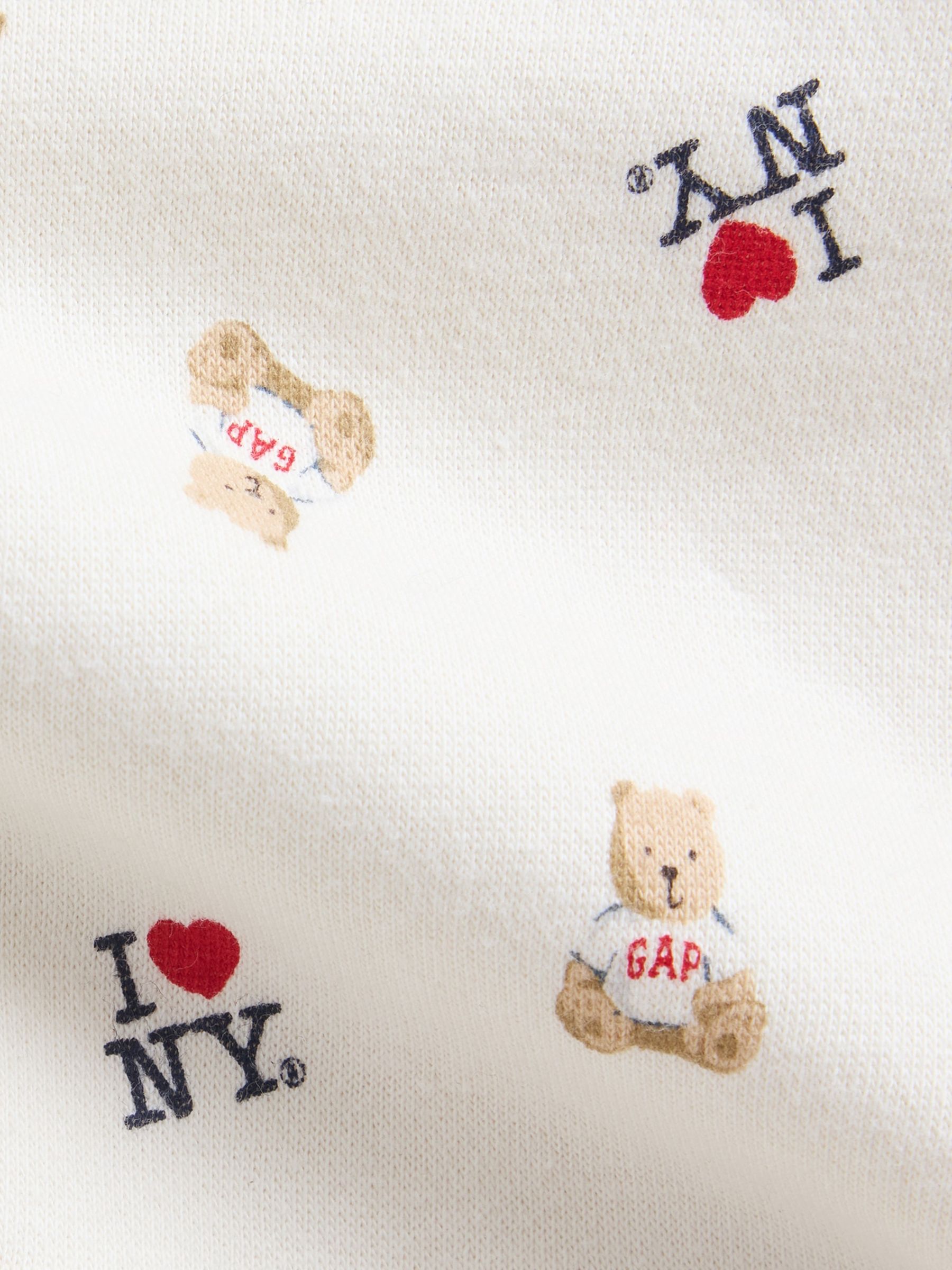 Cream Vintage Soft I Heart NY Hoodie - Image 4 of 4