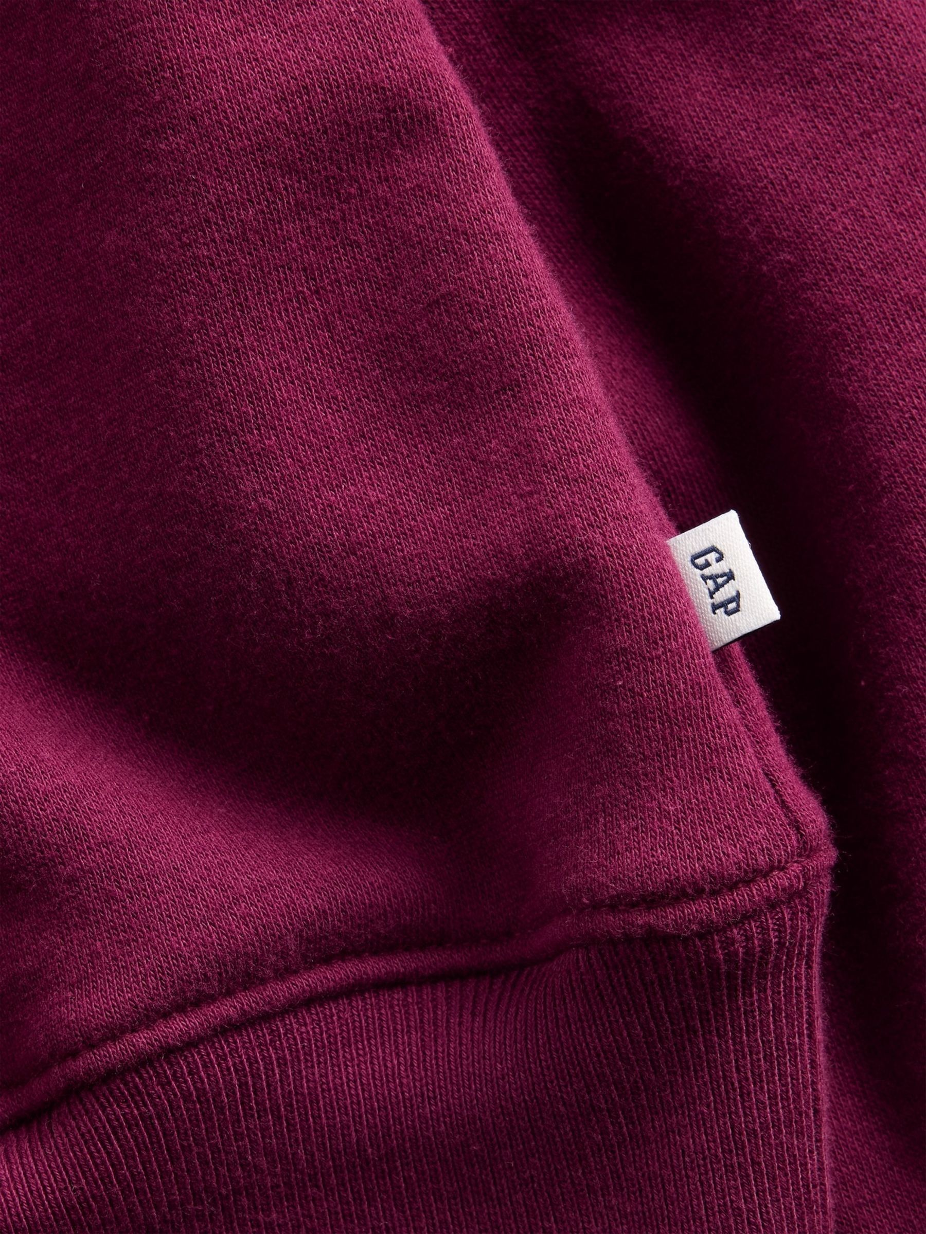 Burgundy Cat Vintage Soft Wedge Sweatshirt - Image 4 of 5