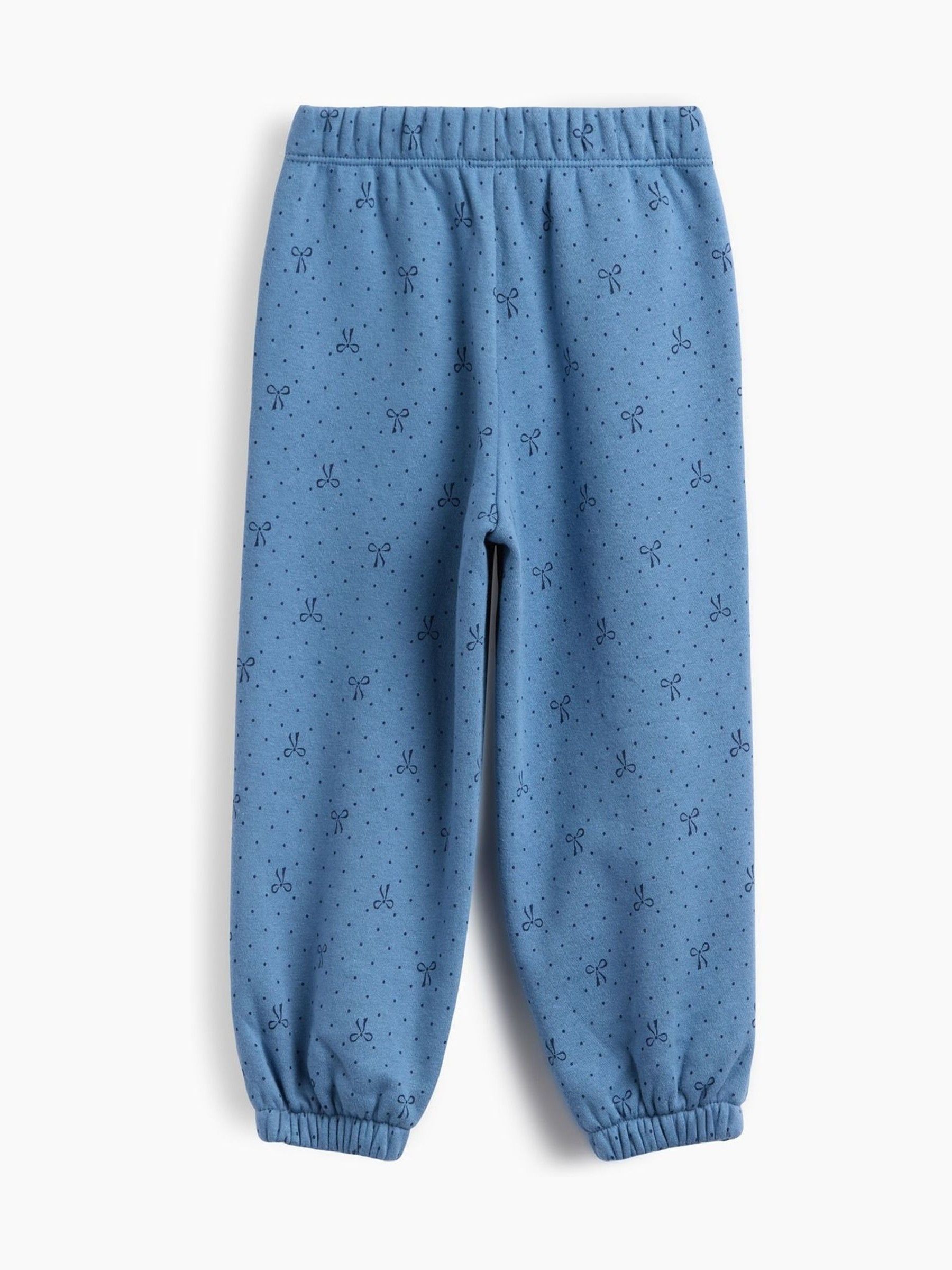 Blue Bow Relaxed Pull On Logo Joggers - Image 2 of 3 Blue Bow Relaxed Pull On Logo Joggers - Image 2 of 3