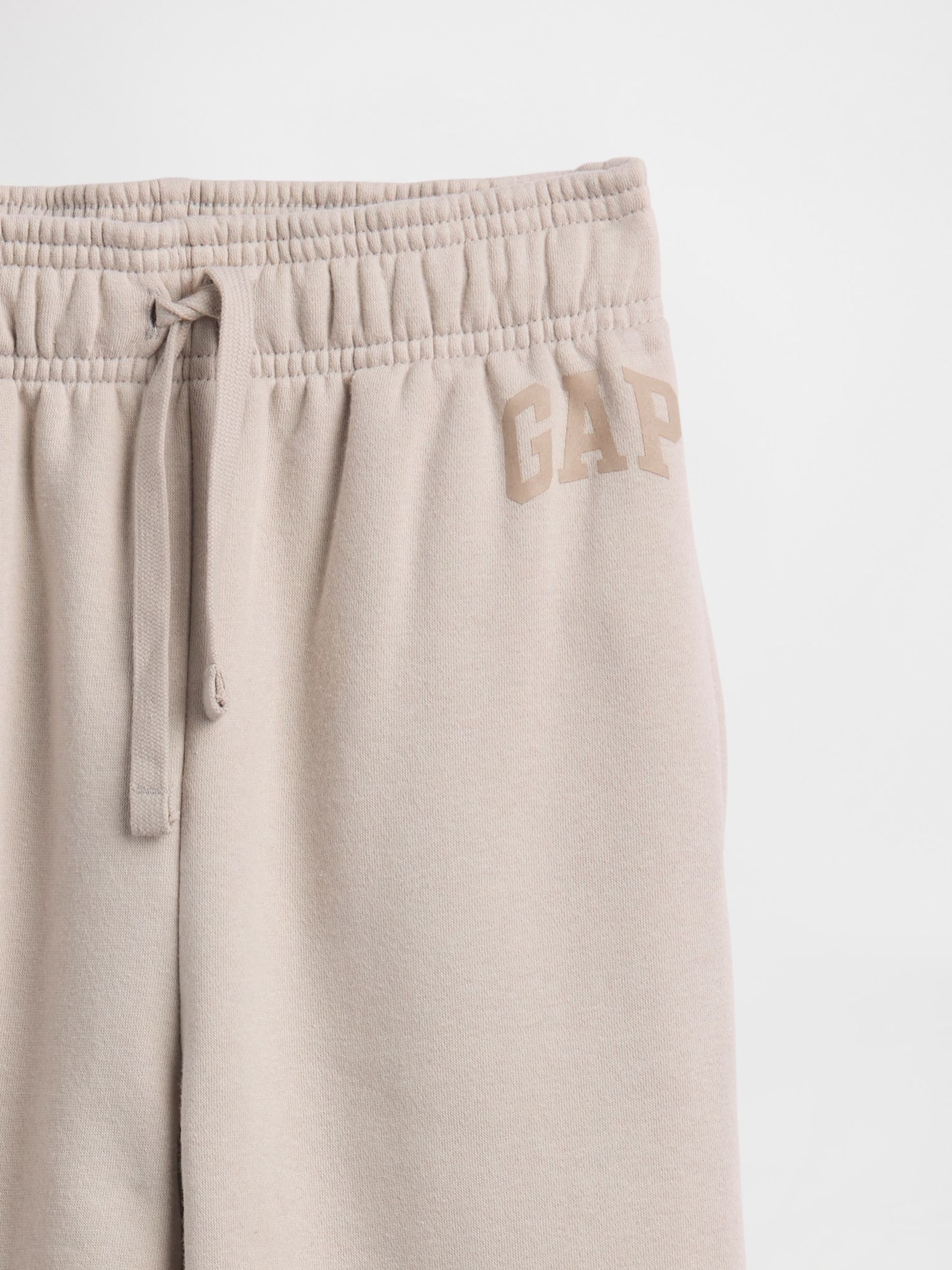 Beige Relaxed Logo Joggers - Image 3 of 3 Beige Relaxed Logo Joggers - Image 3 of 3
