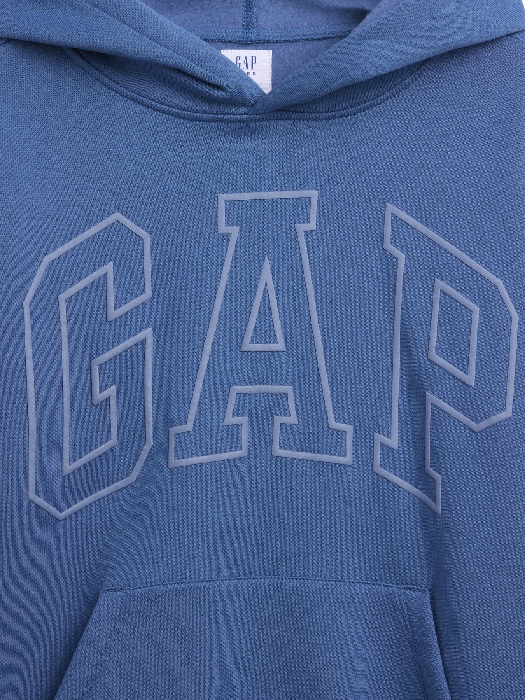 Blue Relaxed Logo Hoodie - Image 5 of 5