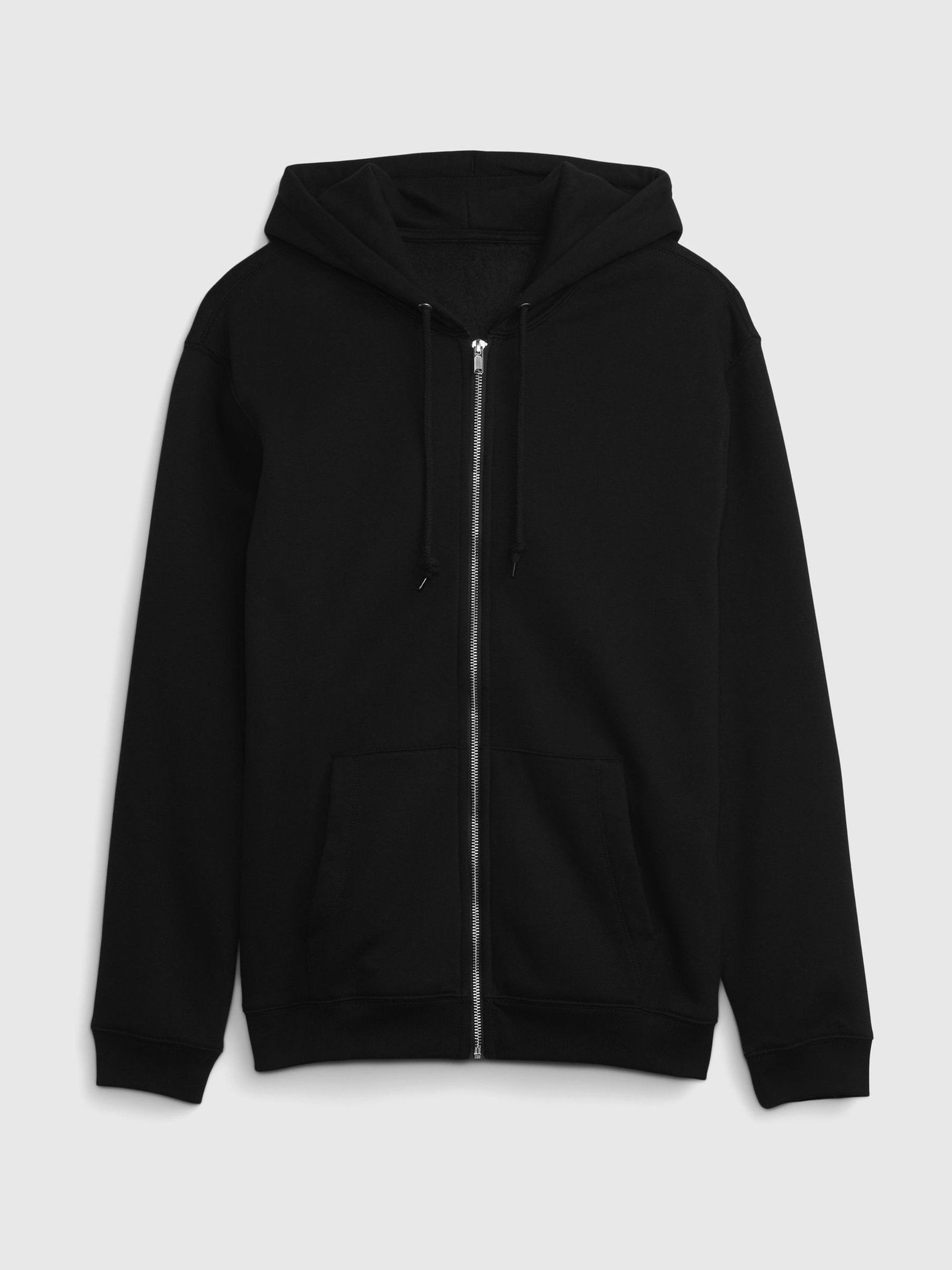 Black VintageSoft Relaxed Zip Hoodie - Image 5 of 5