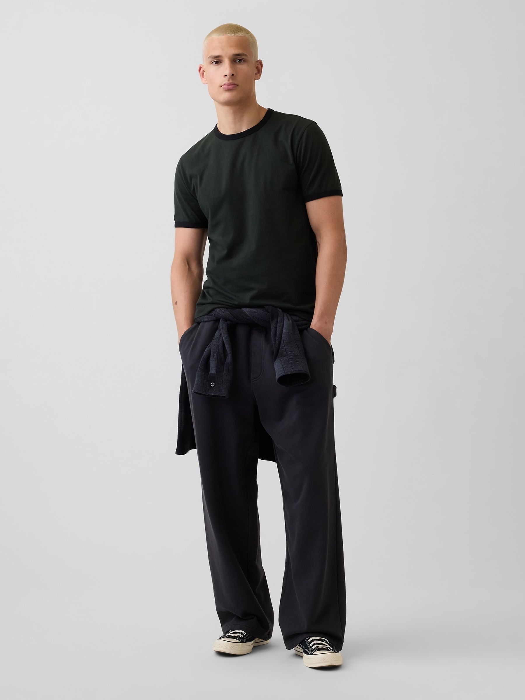 Dark Green Classic Short Sleeve T-Shirt - Image 3 of 4