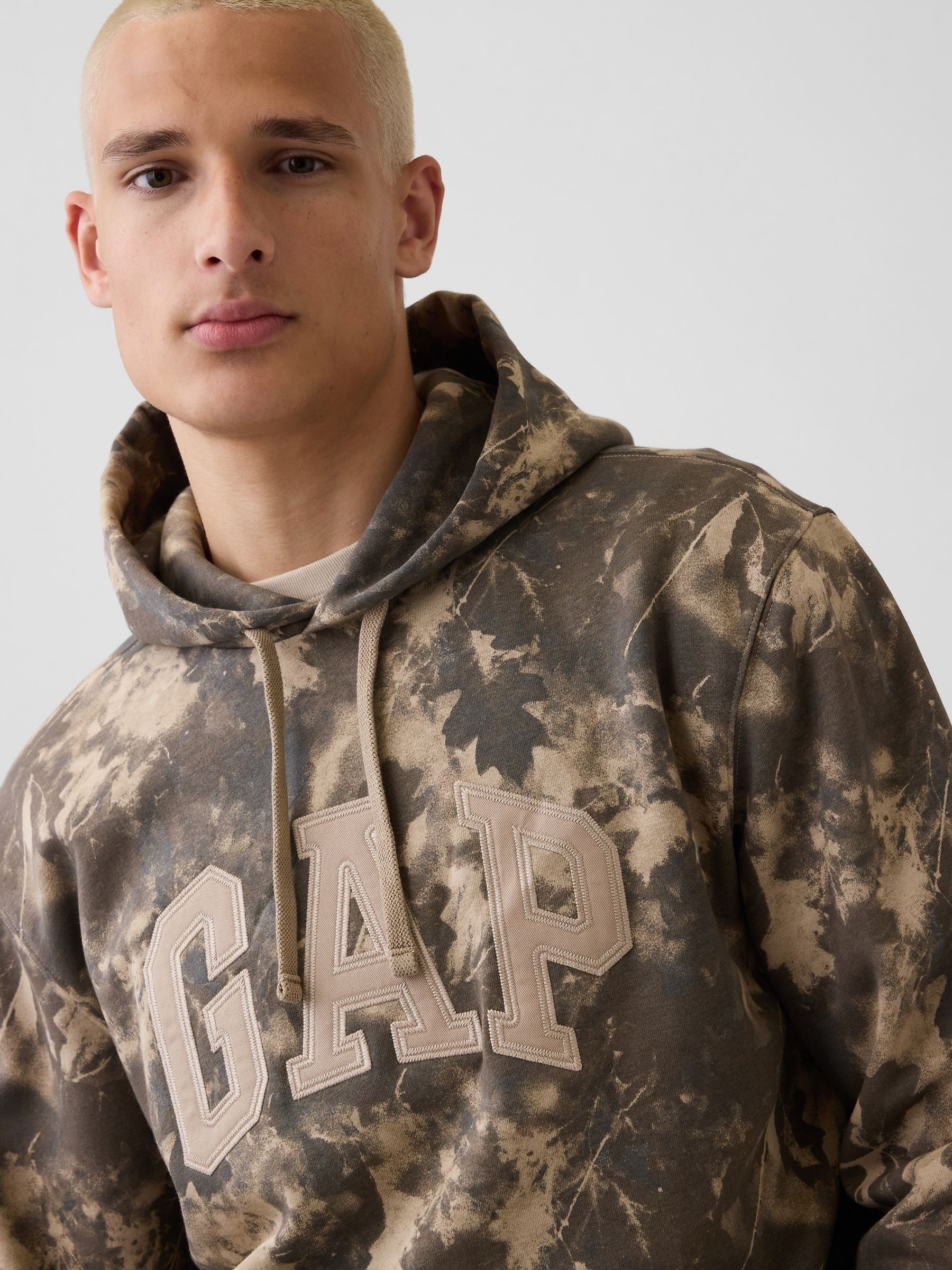 Brown Camo VintageSoft Arch Logo Hoodie - Image 4 of 4