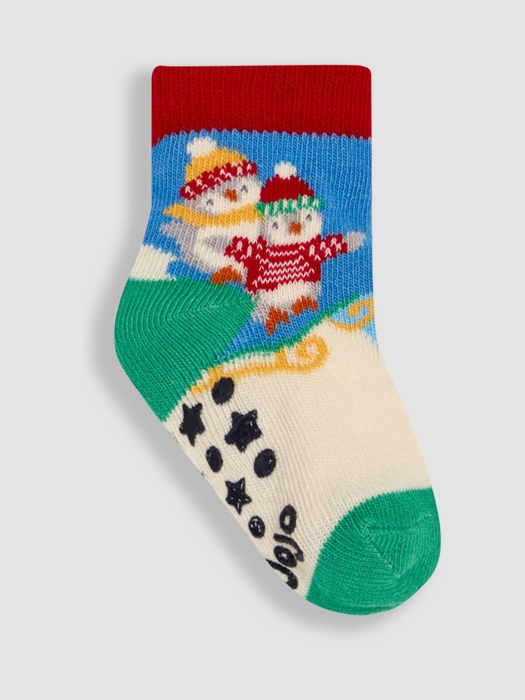 Multi Christmas Socks 3 Pack - Image 5 of 5