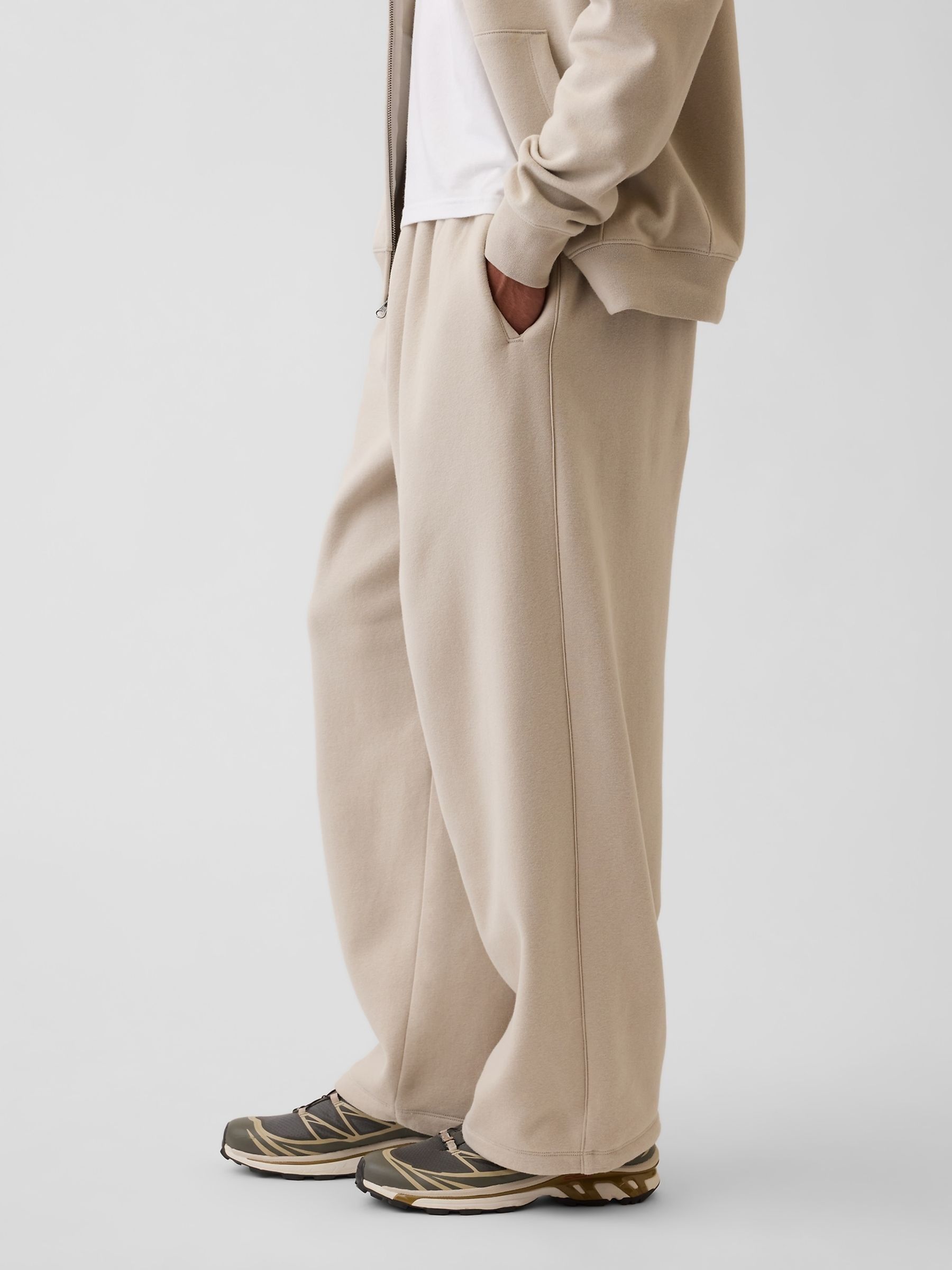 Beige Vintage Soft Baggy Joggers - Image 3 of 6