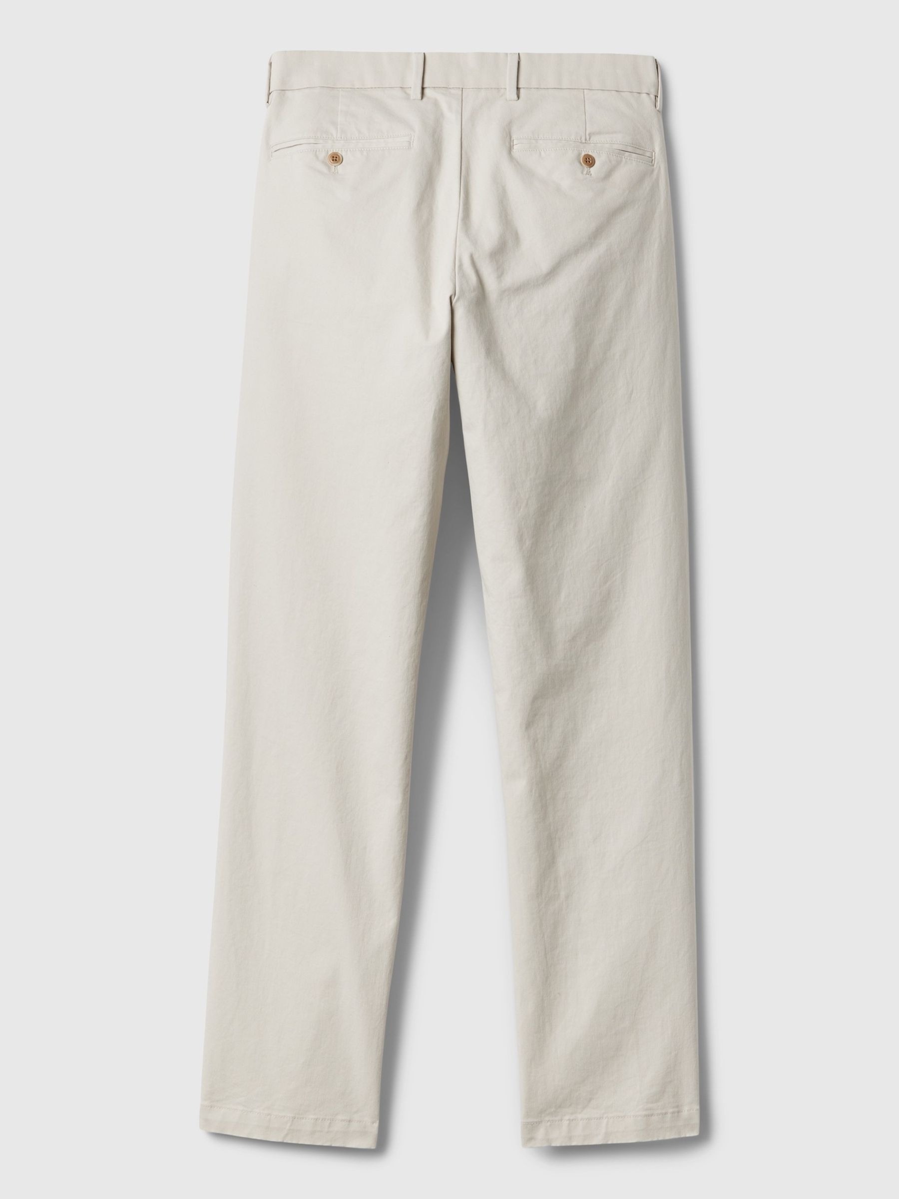 Cream Modern Straight Chinos - Image 6 of 6 Cream Modern Straight Chinos - Image 6 of 6