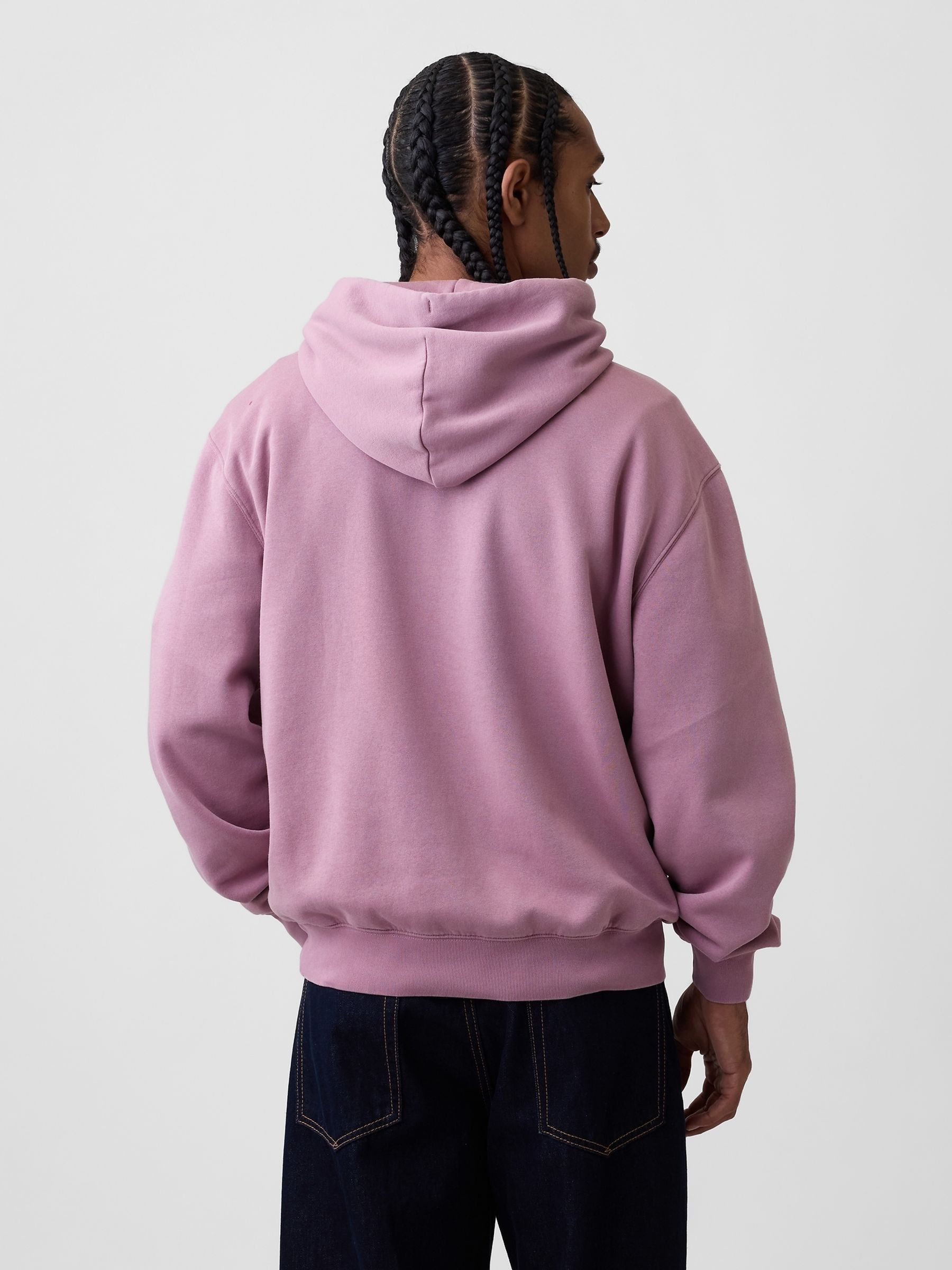 Pink VintageSoft Arch Logo Hoodie - Image 2 of 4