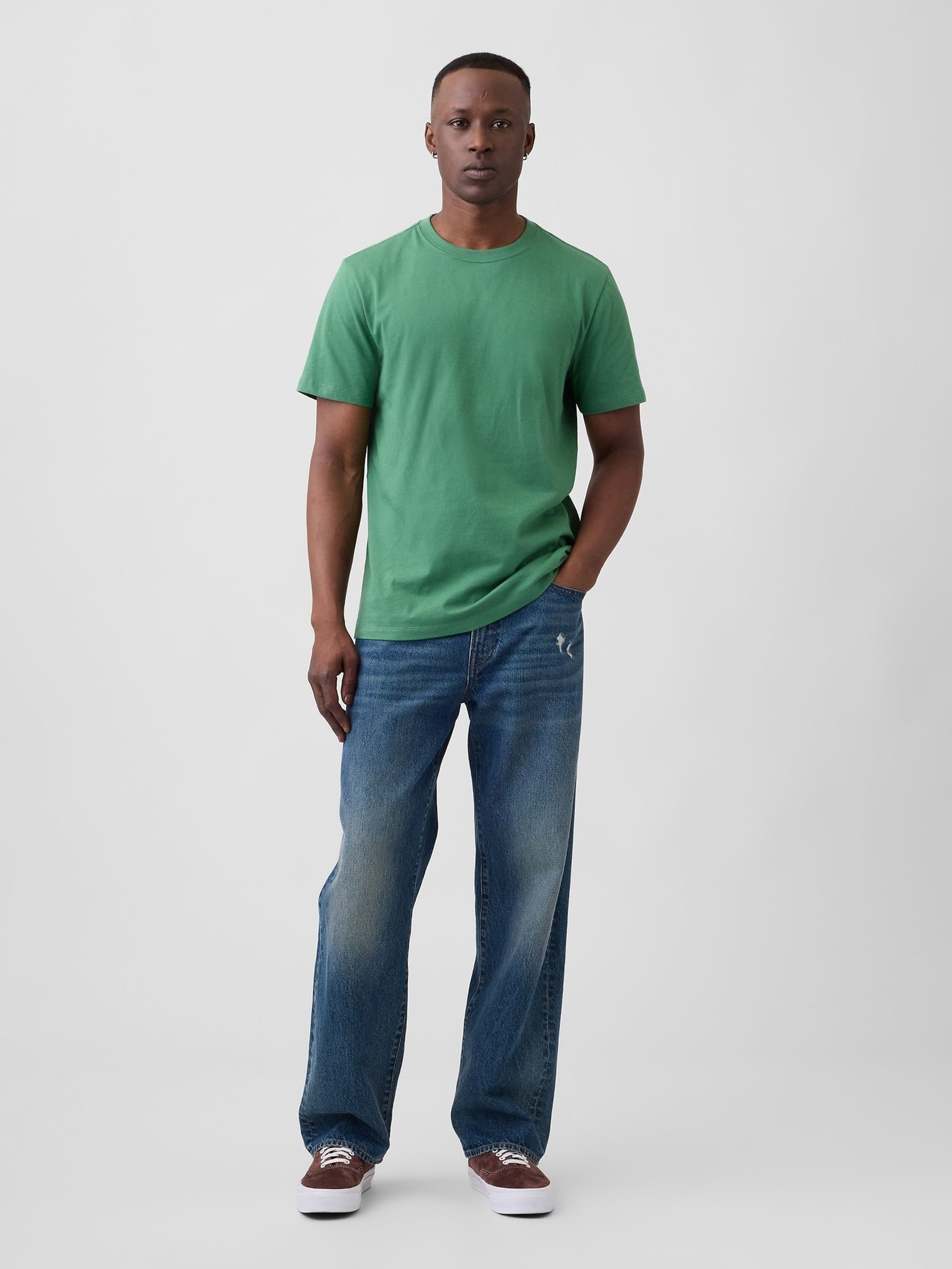 Green EverydaySoft Crew Neck T-Shirt - Image 3 of 5